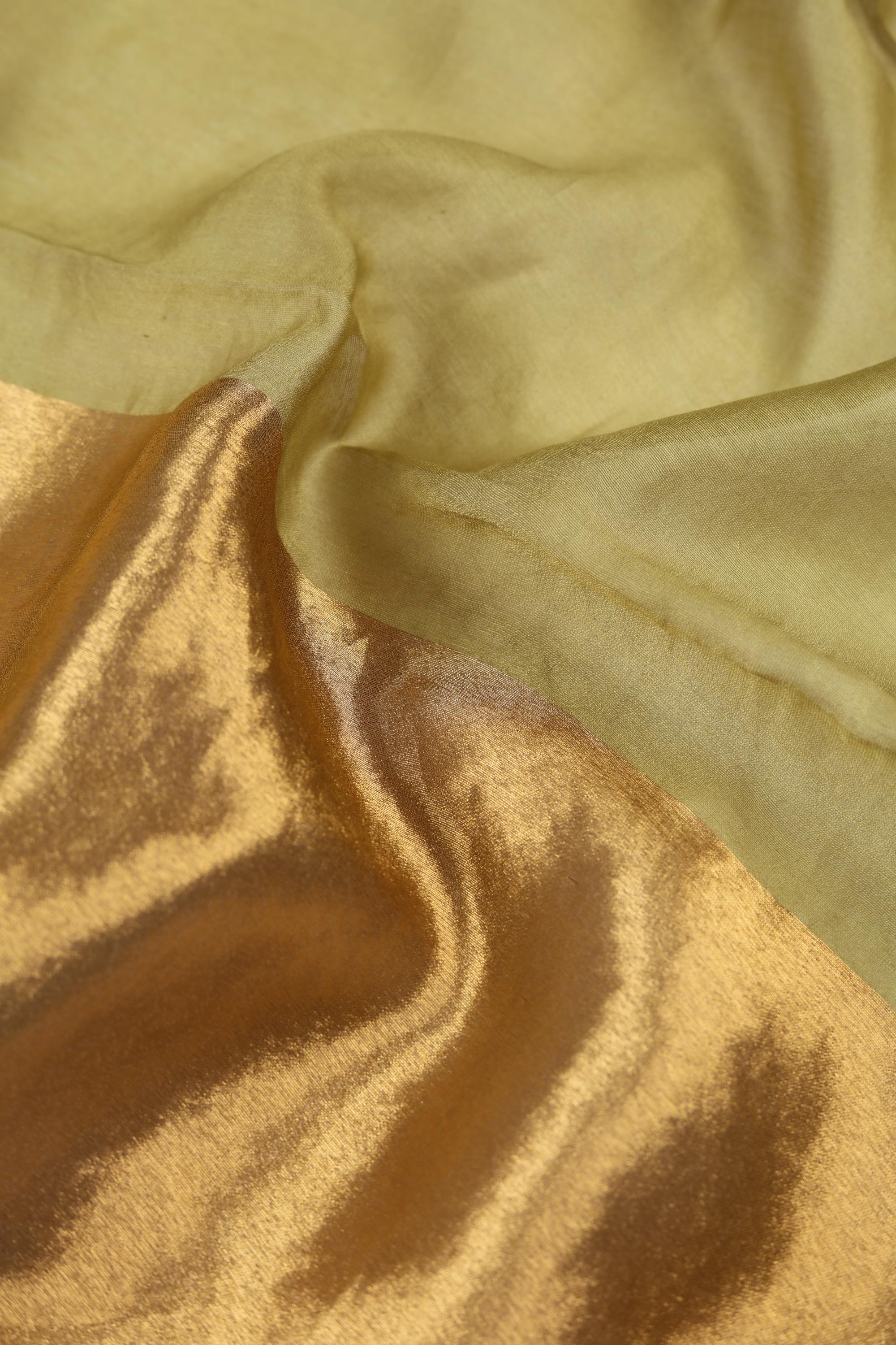 Chanderi 3 Piece Unstitched Suit Set – Traditional Weave-347