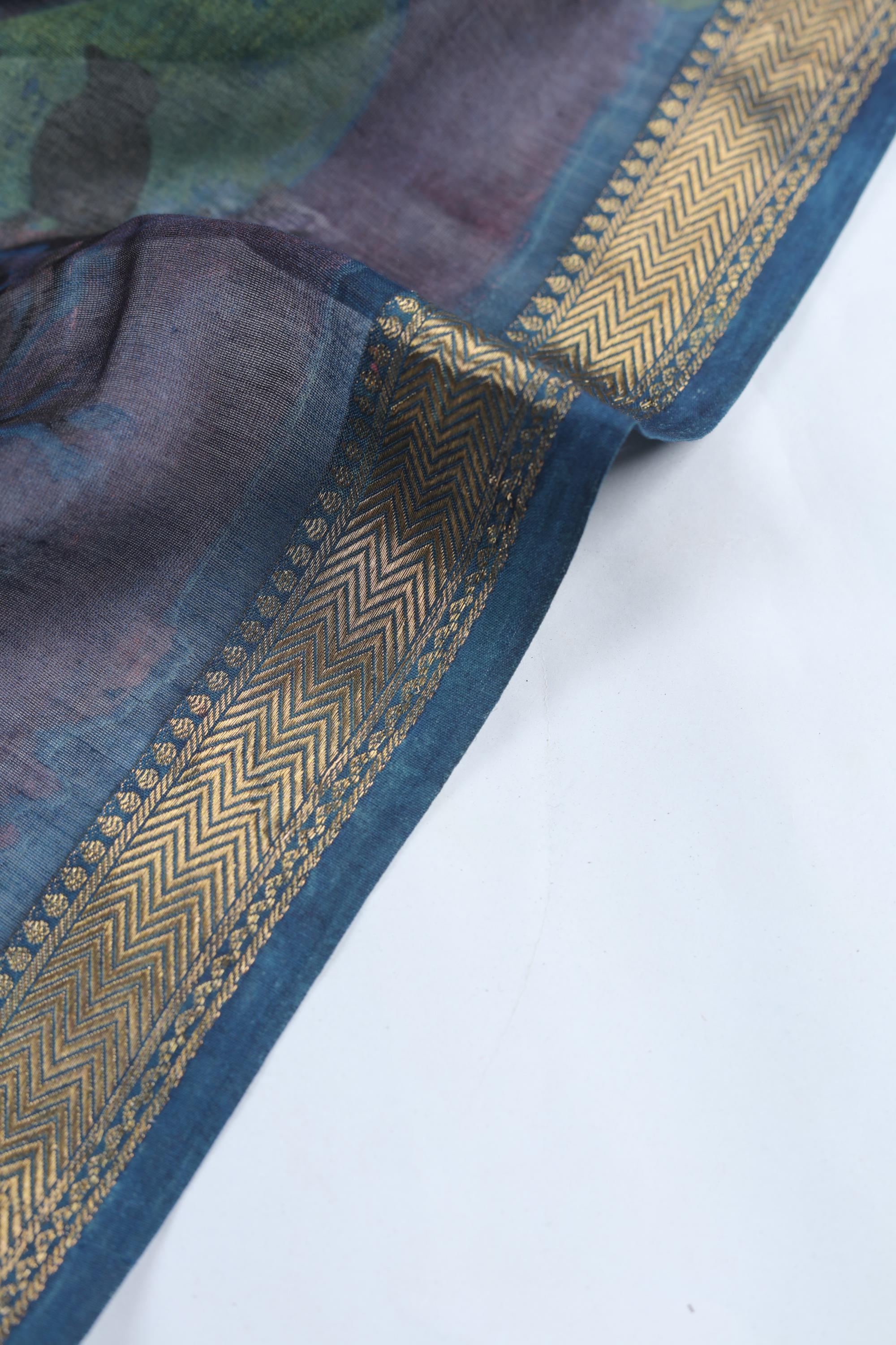 Chanderi 2 Piece Unstitched Suit Set – Traditional Weave-353