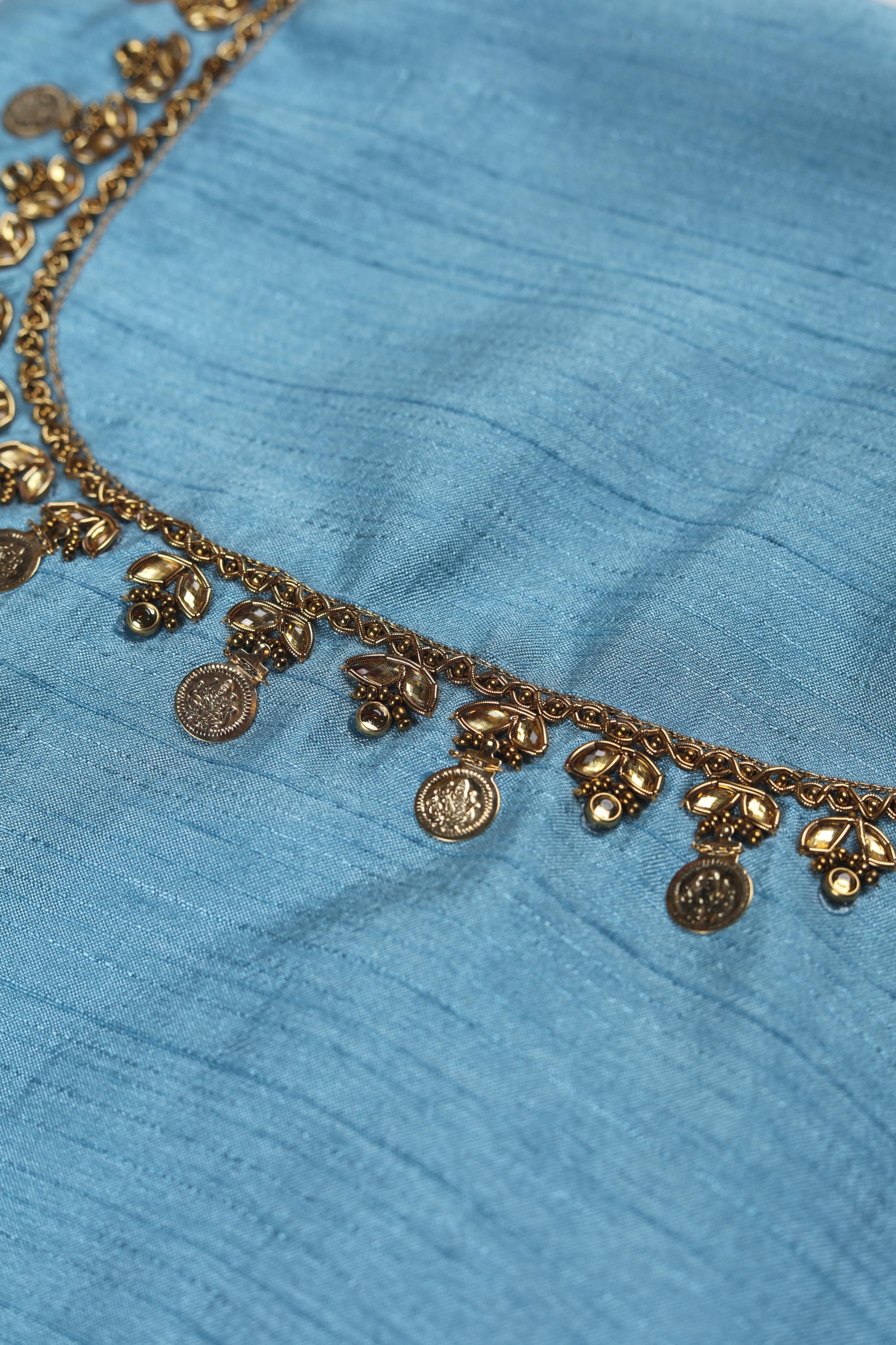 Nysa Silk 3 Piece Unstitched Suit Set – Elegant Ethnic Design-375