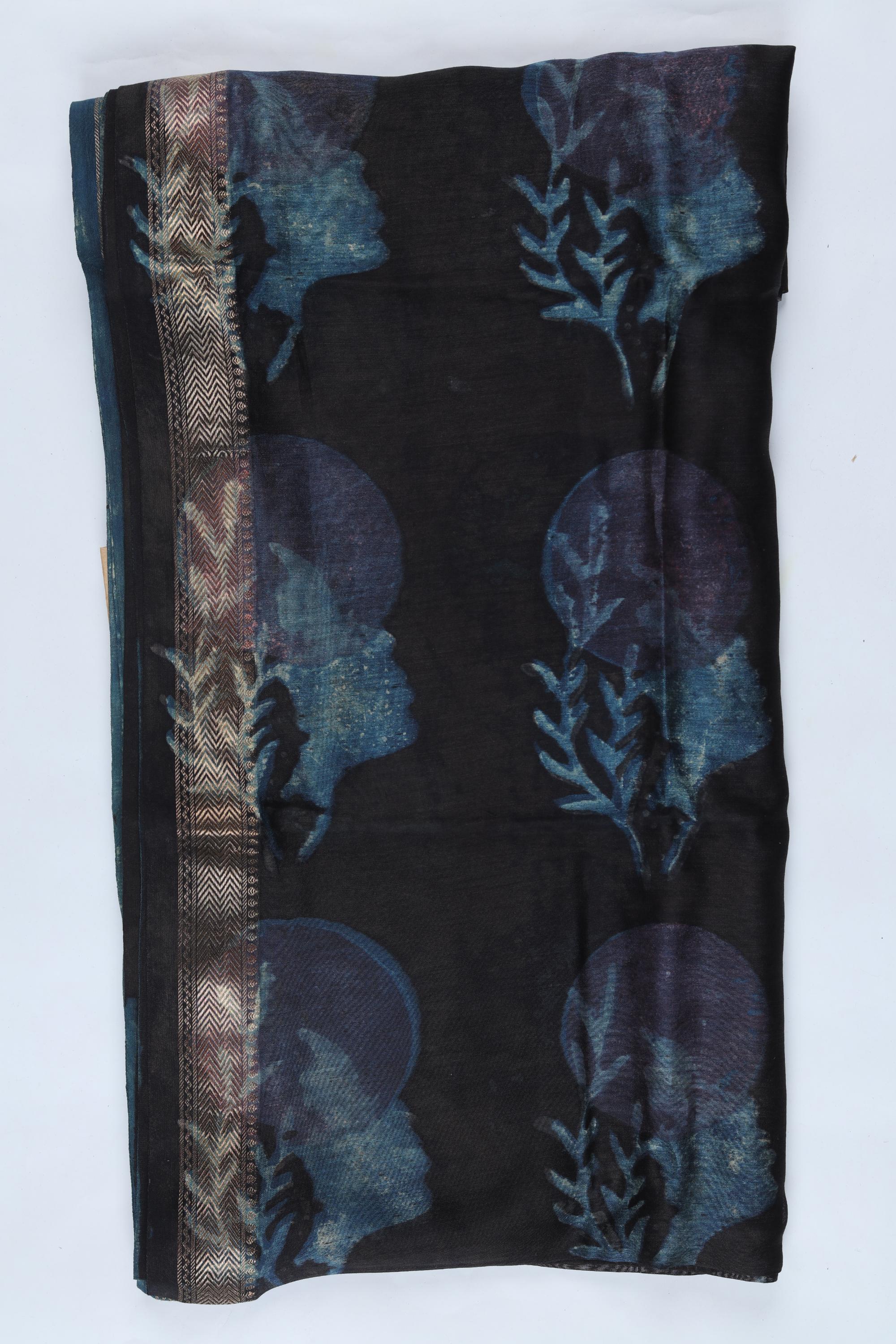 Chanderi 3 Piece Unstitched Suit Set – Traditional Weave-354