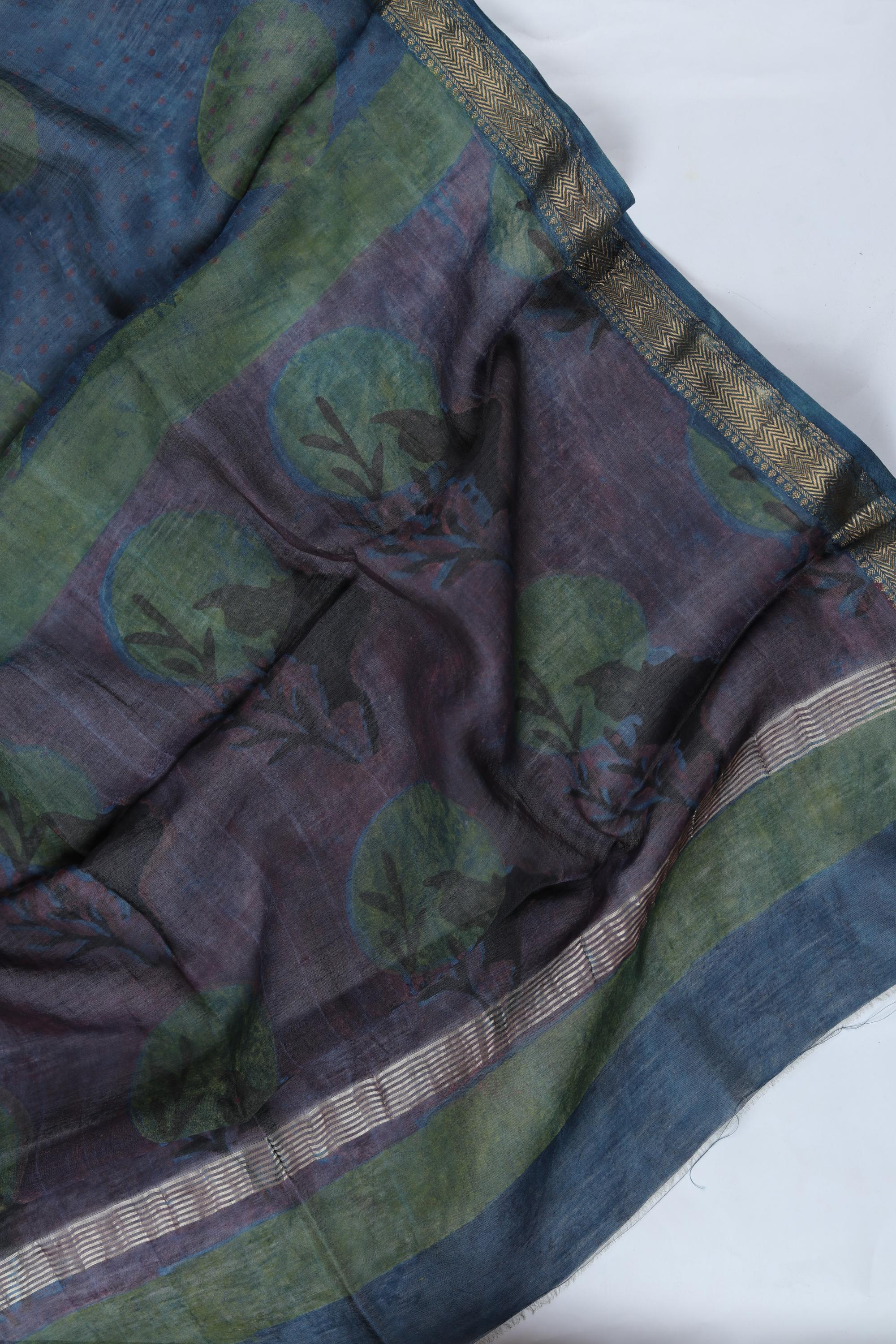 Chanderi 3 Piece Unstitched Suit Set – Traditional Weave-359