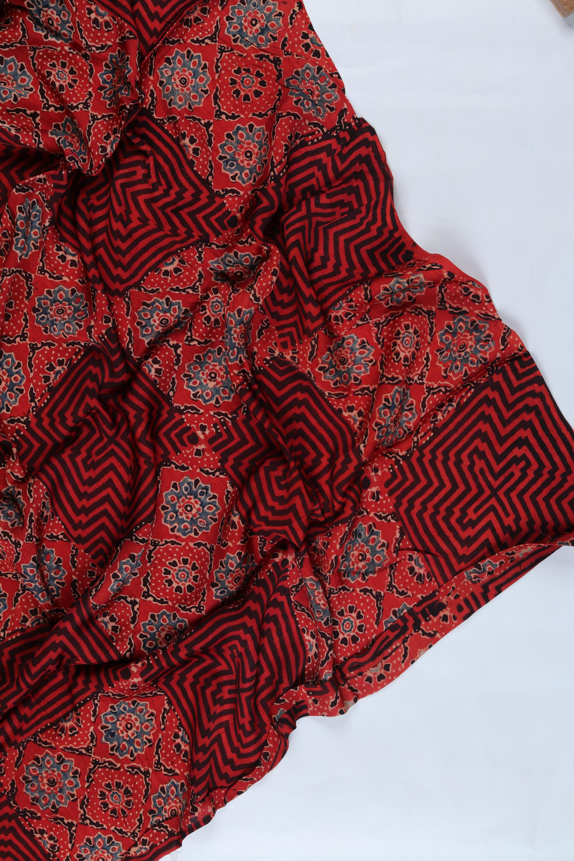 Cotton 3 Piece Unstitched Suit Set – Traditional Craft-382