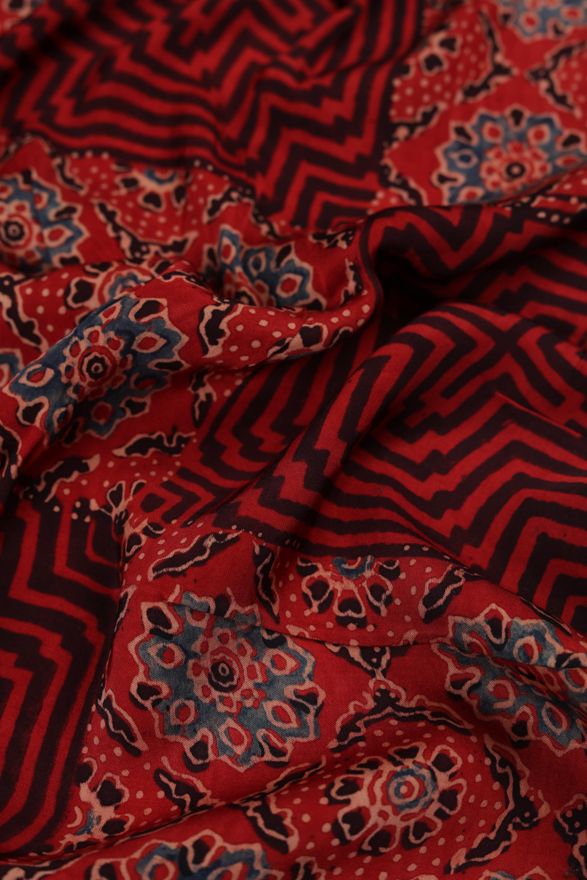 Cotton 3 Piece Unstitched Suit Set – Traditional Craft-382