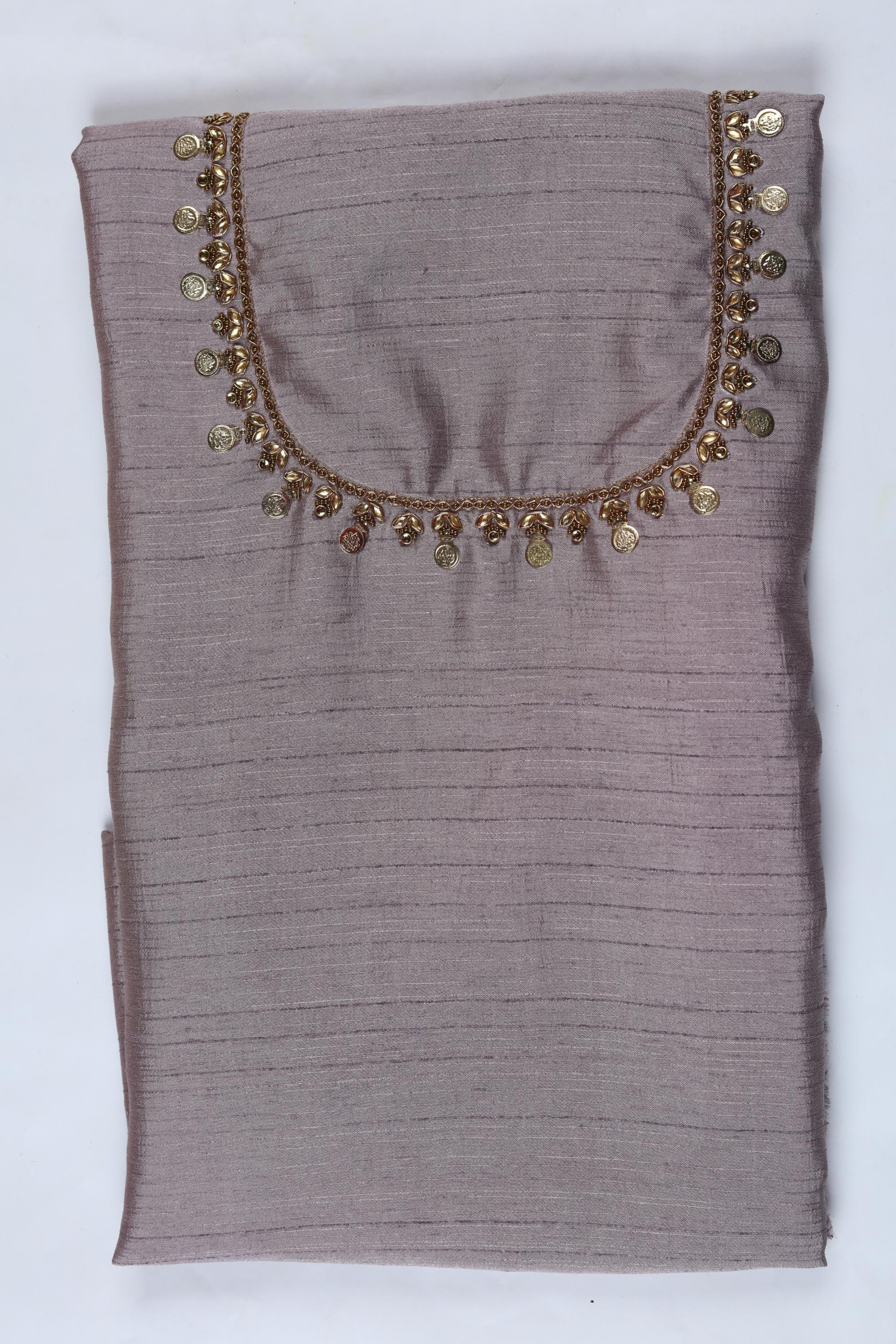 Nysa Silk 3 Piece Unstitched Suit Set – Elegant Ethnic Design-377