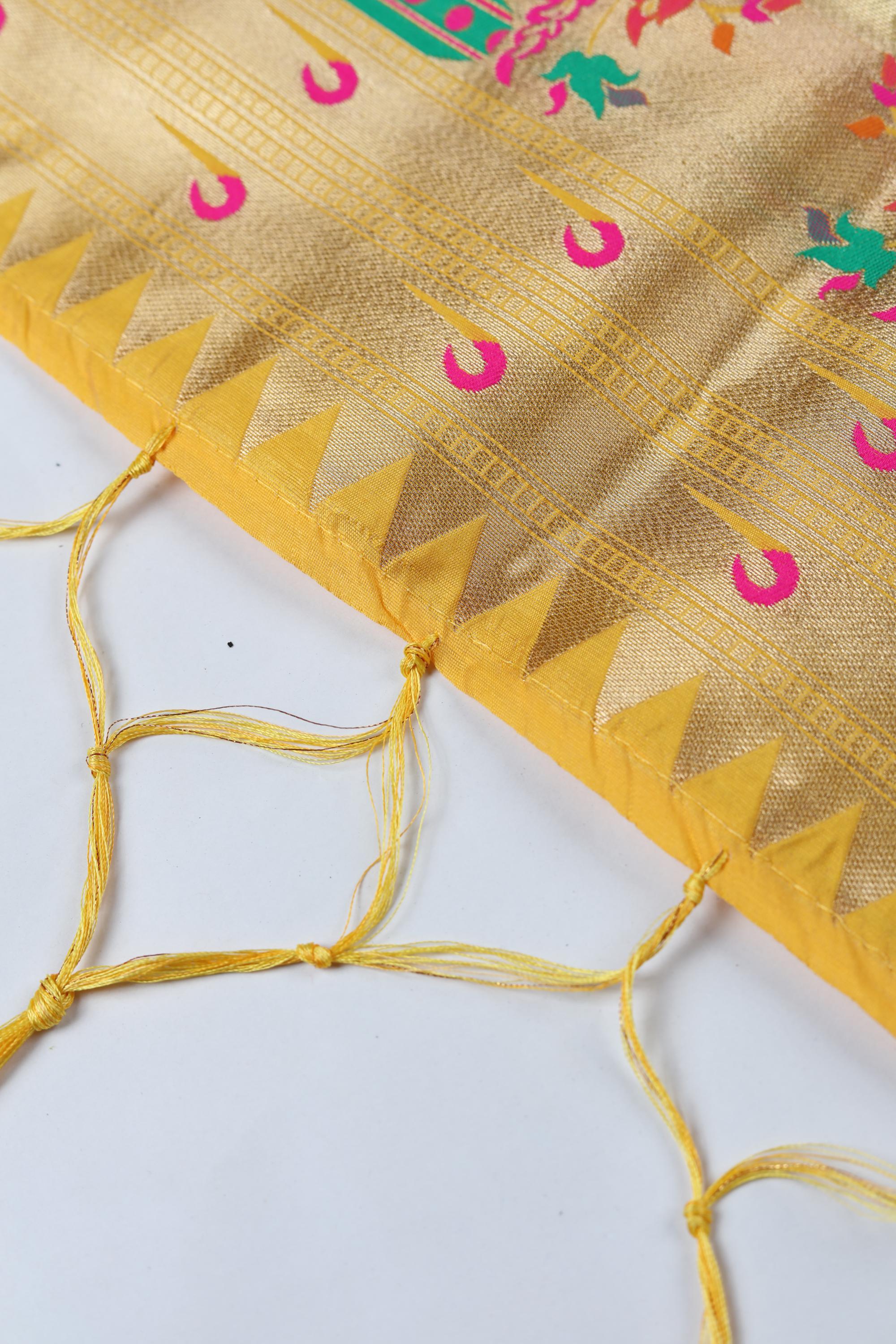 Nysa Silk 3 Piece Unstitched Suit Set – Elegant Ethnic Design-377