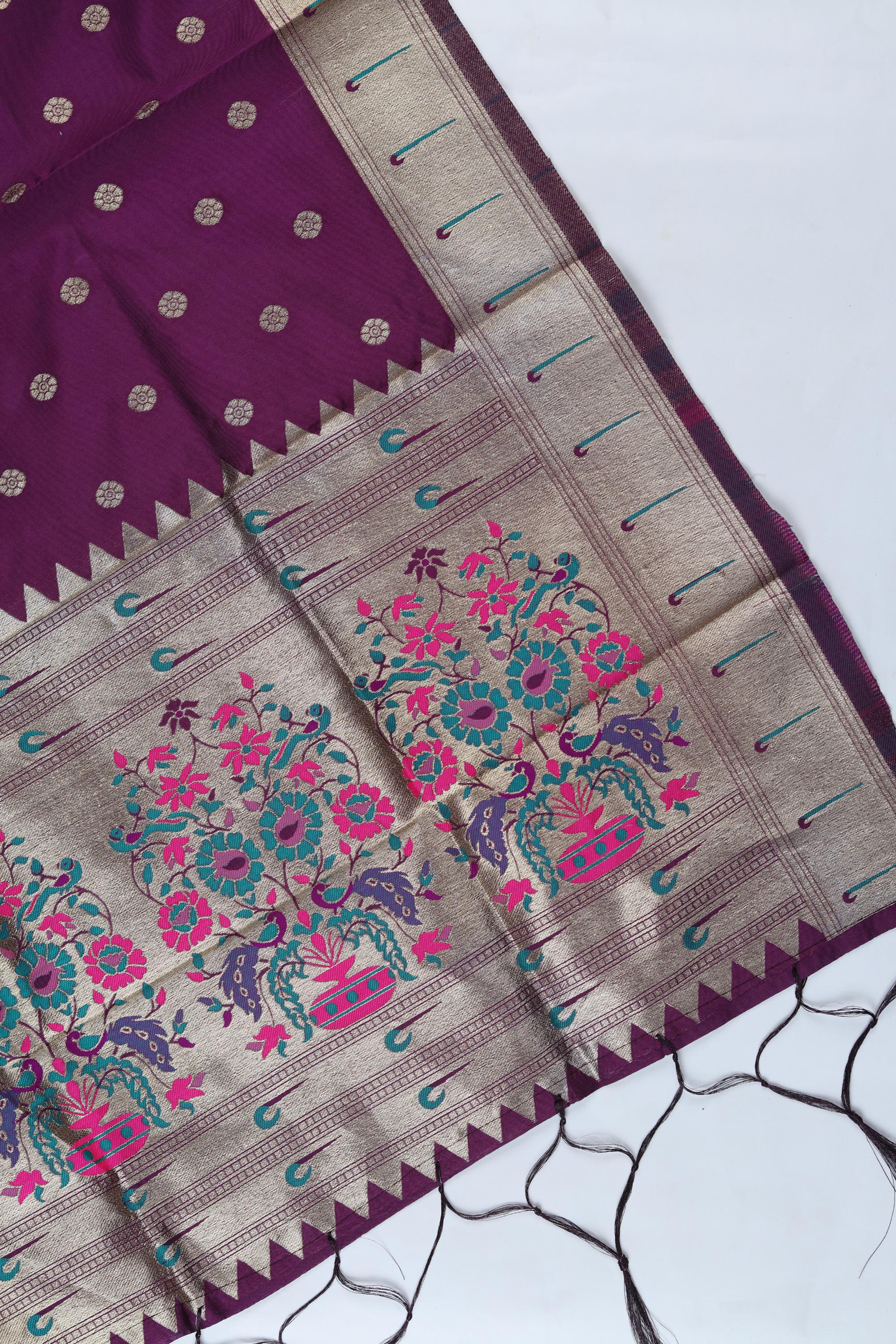 Nysa Silk 3 Piece Unstitched Suit Set – Elegant Ethnic Design-378