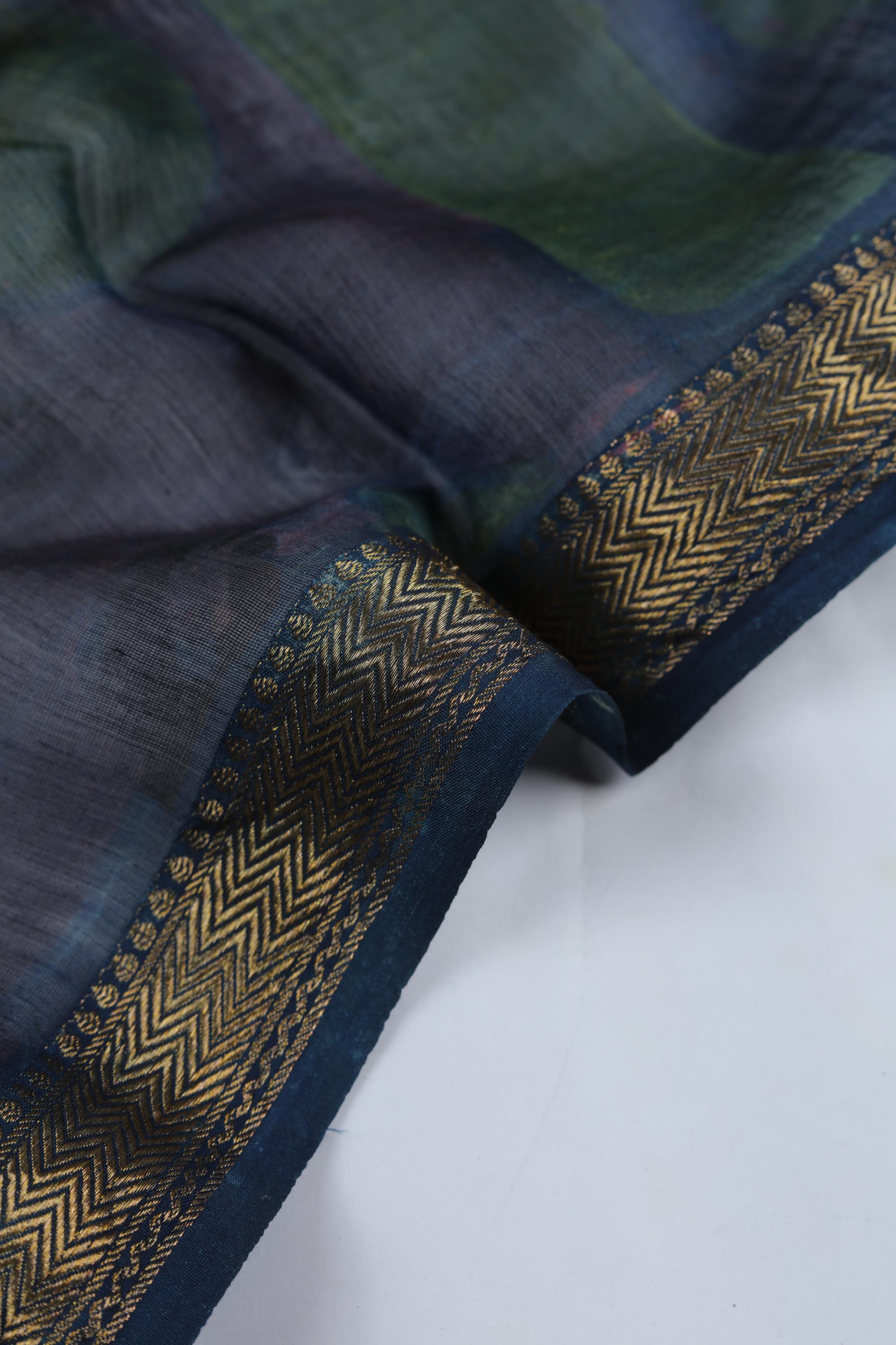 Chanderi 3 Piece Unstitched Suit Set – Traditional Weave-360