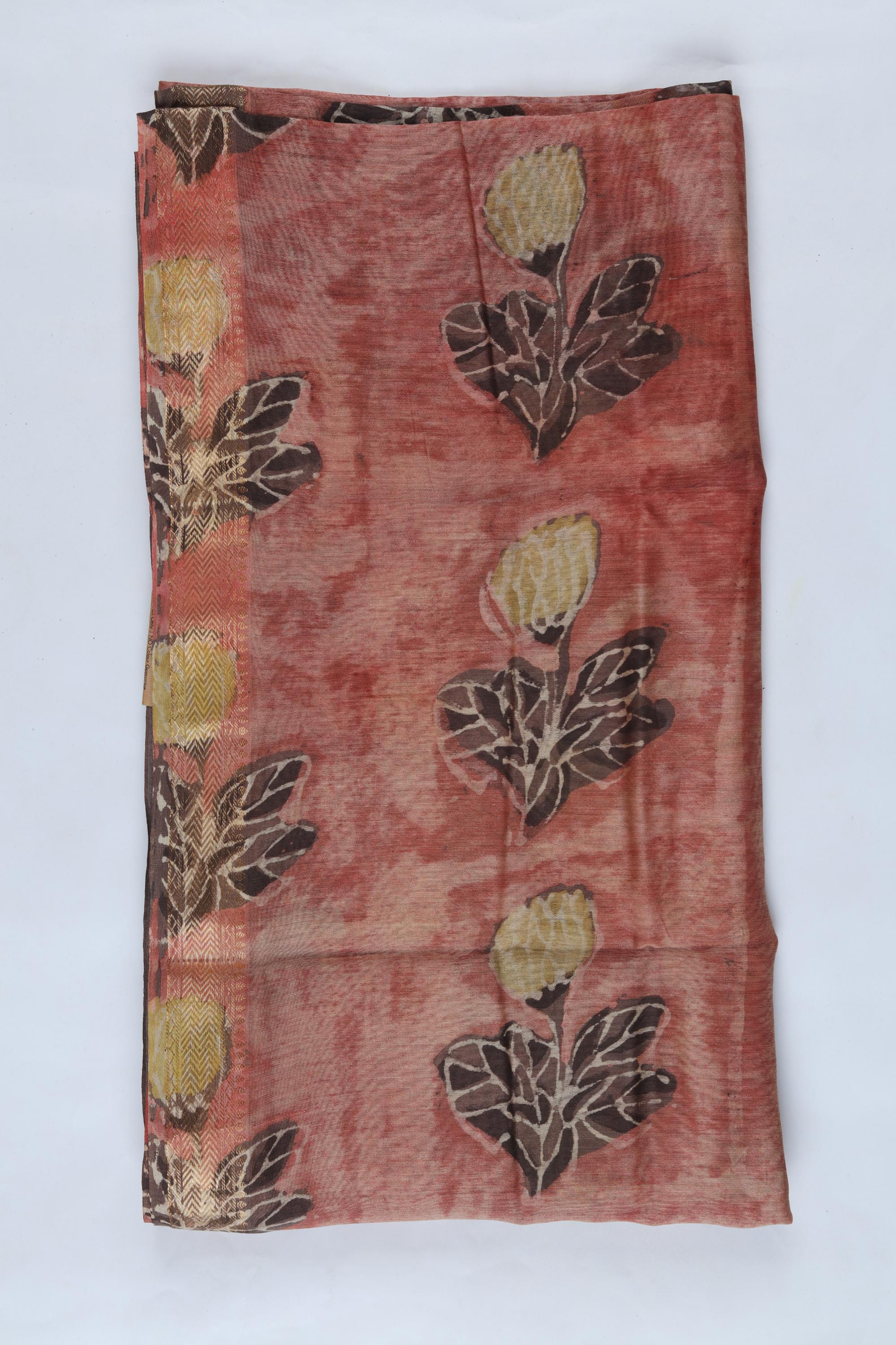 Chanderi 3 Piece Unstitched Suit Set – Traditional Weave-362