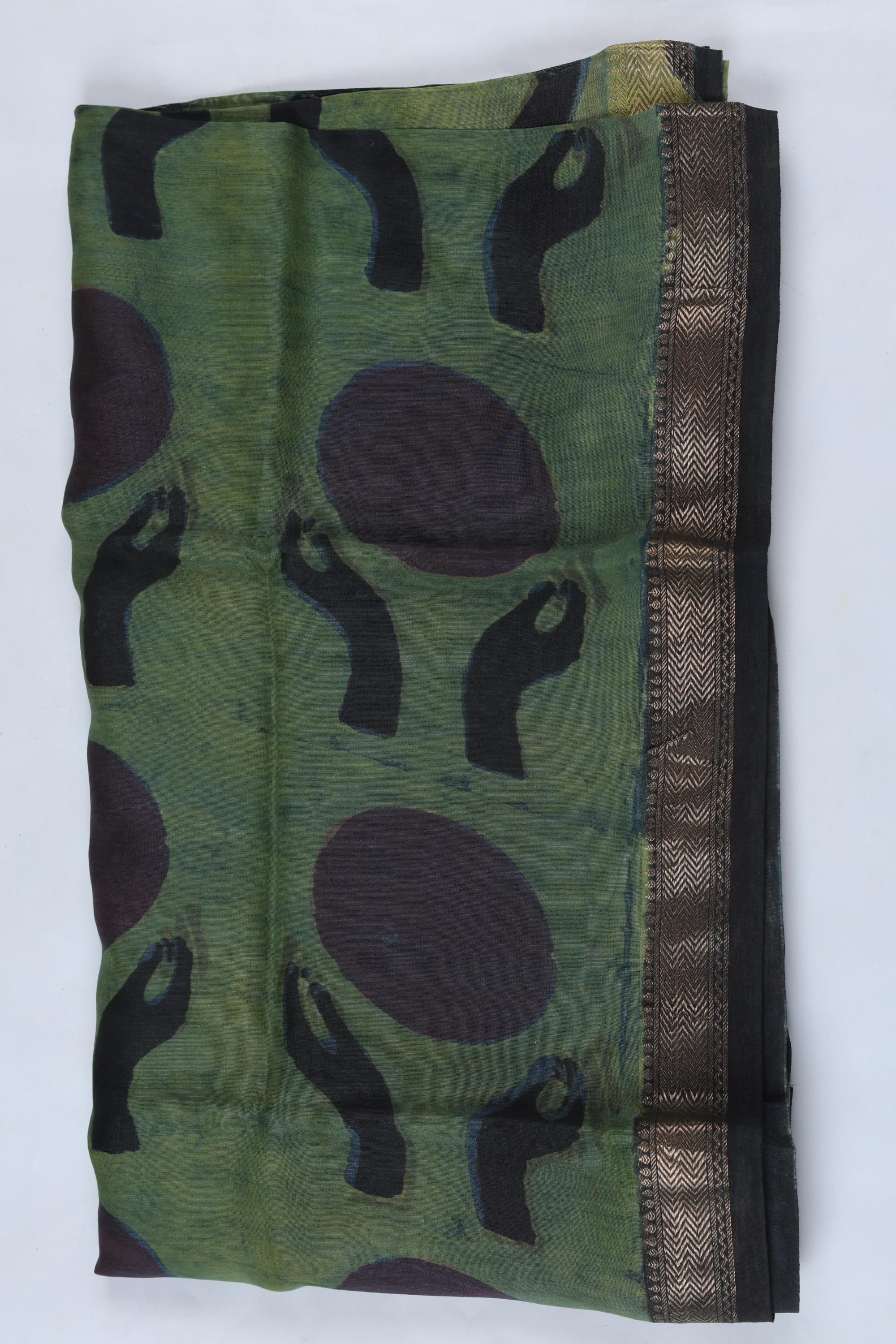 Chanderi 3 Piece Unstitched Suit Set – Traditional Weave-369