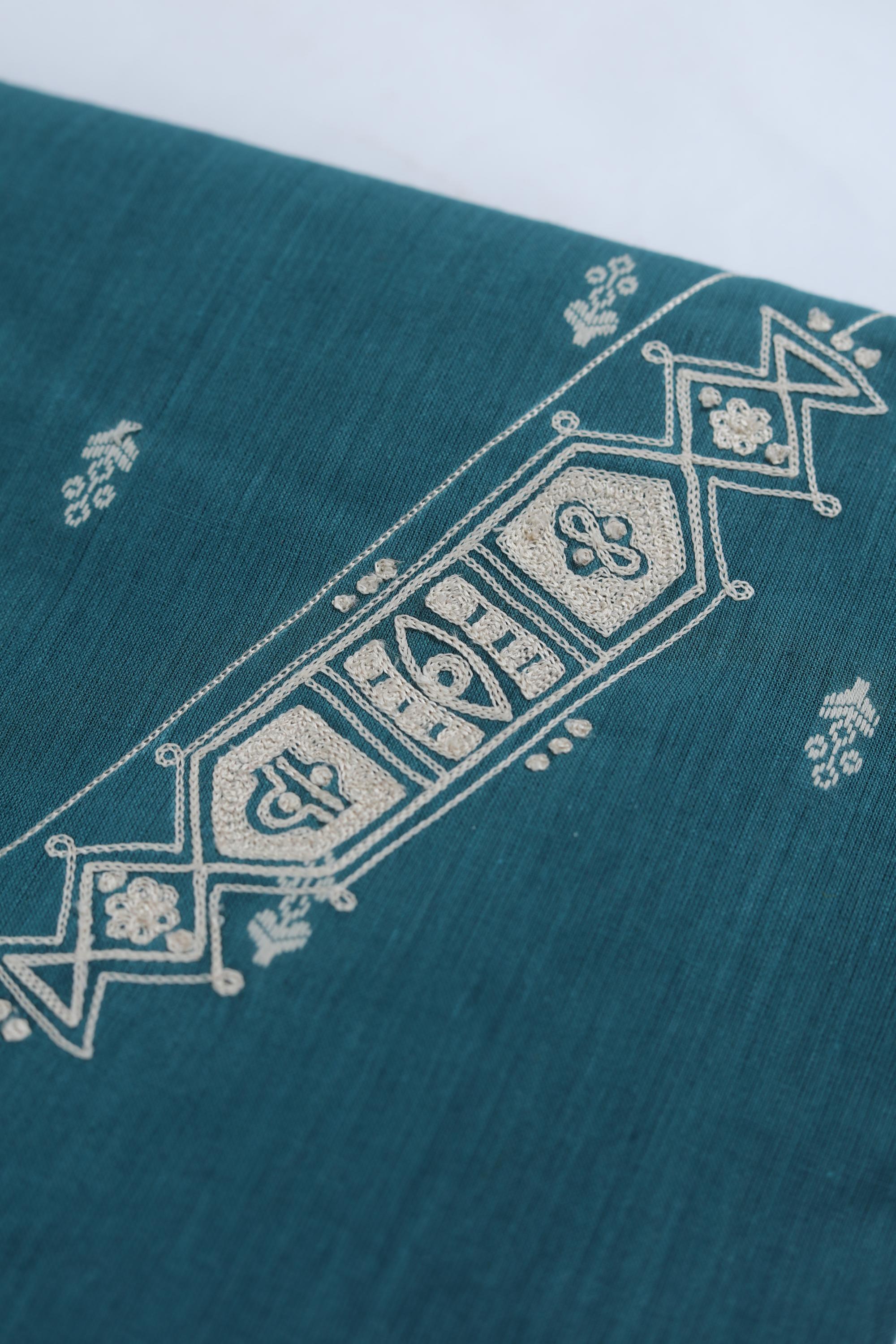 Embroidered Kurta Fabric – Elegant Embroidery-129