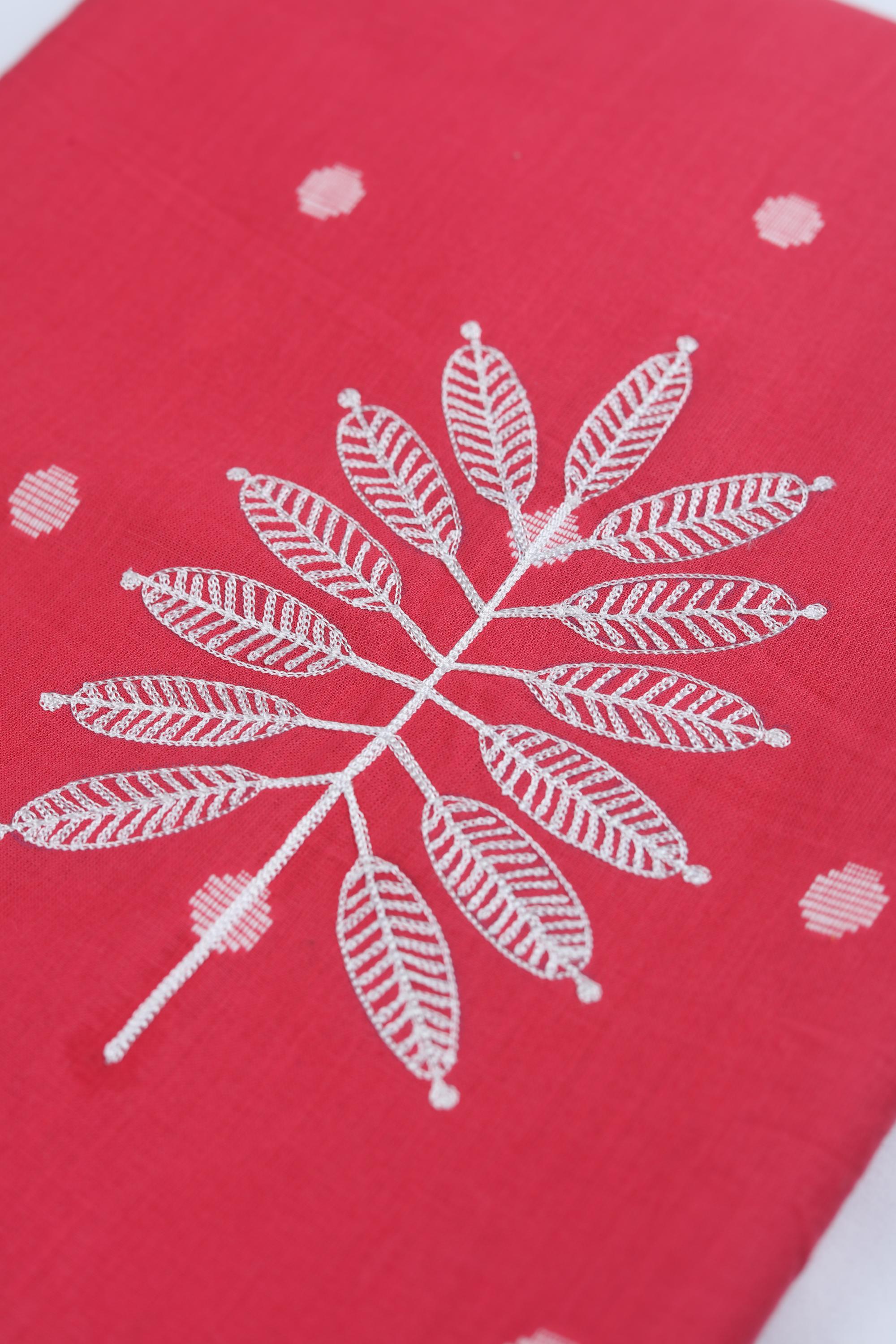 Embroidered Kurta Fabric – Elegant Embroidery-133