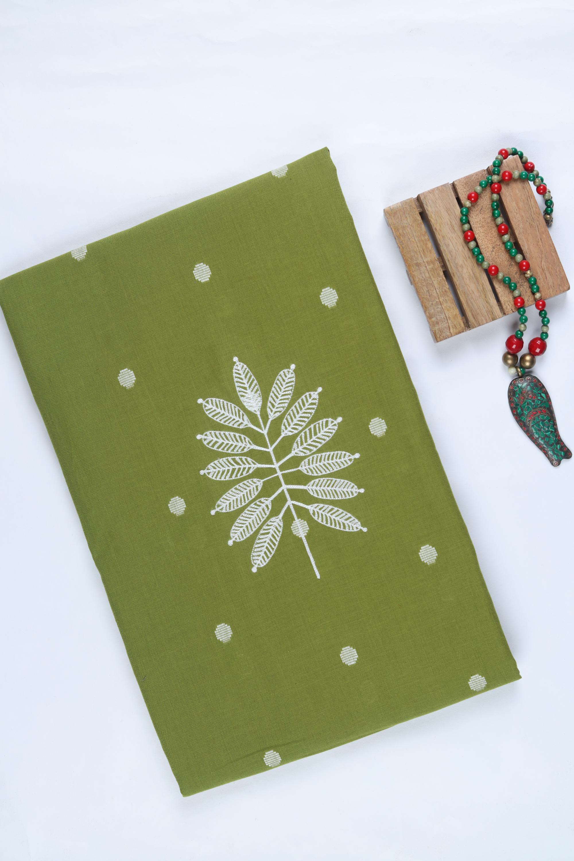 Embroidered Kurta Fabric – Elegant Embroidery-134