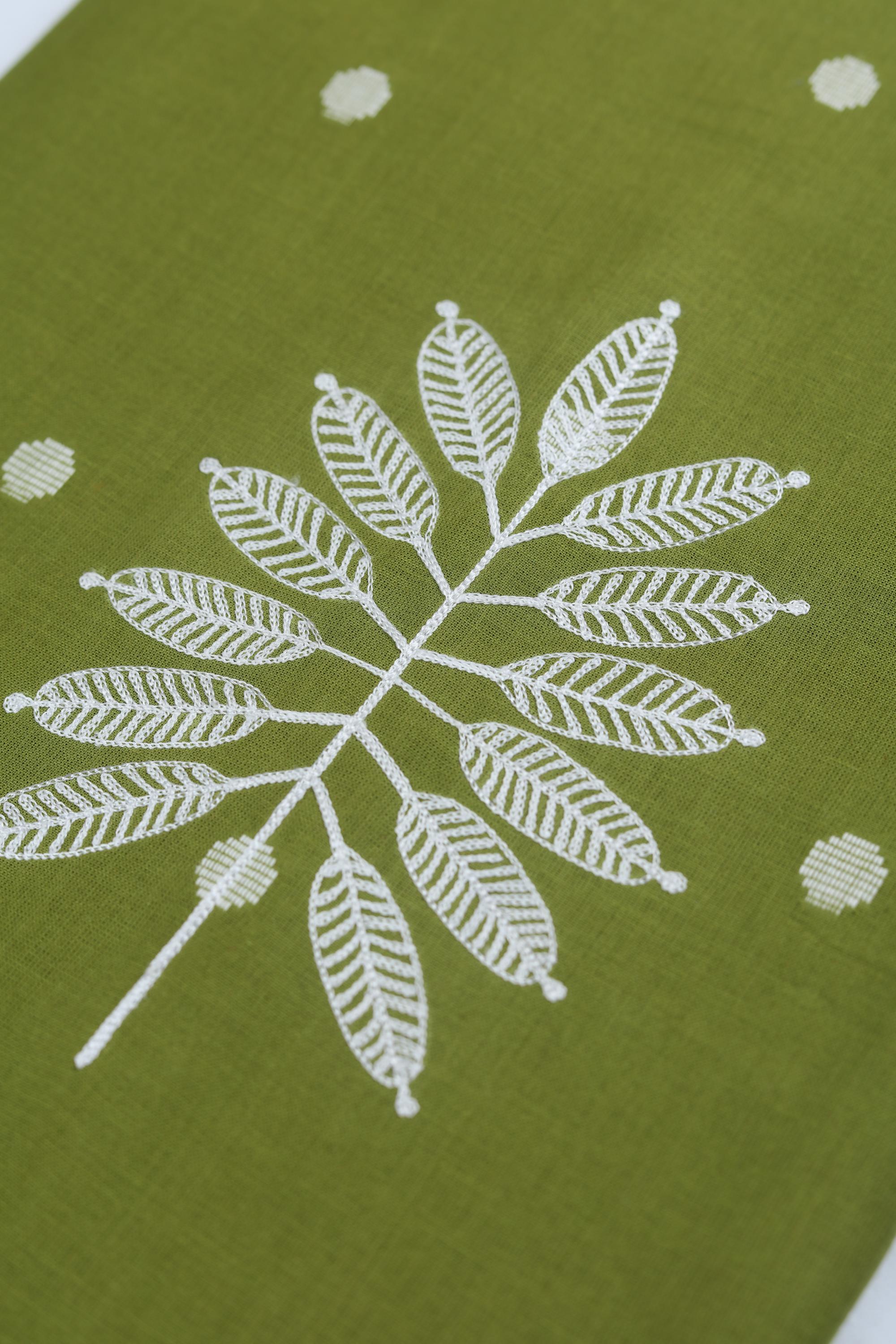 Embroidered Kurta Fabric – Elegant Embroidery-134