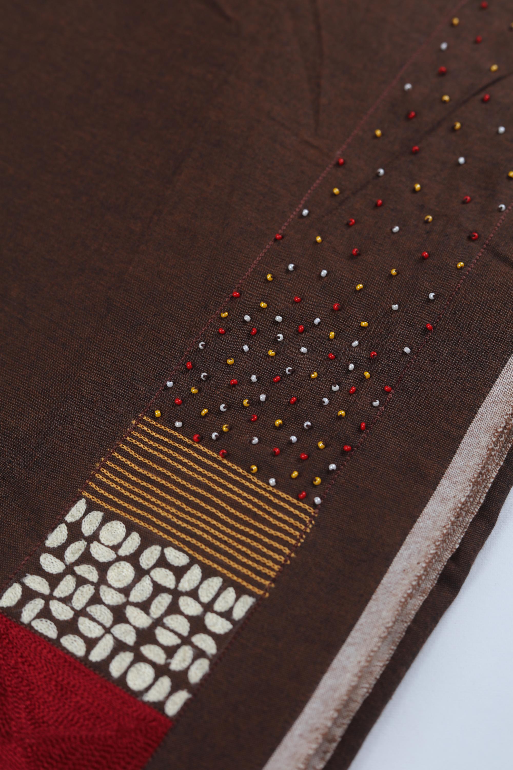 Embroidered Kurta Fabric – Elegant Embroidery-137