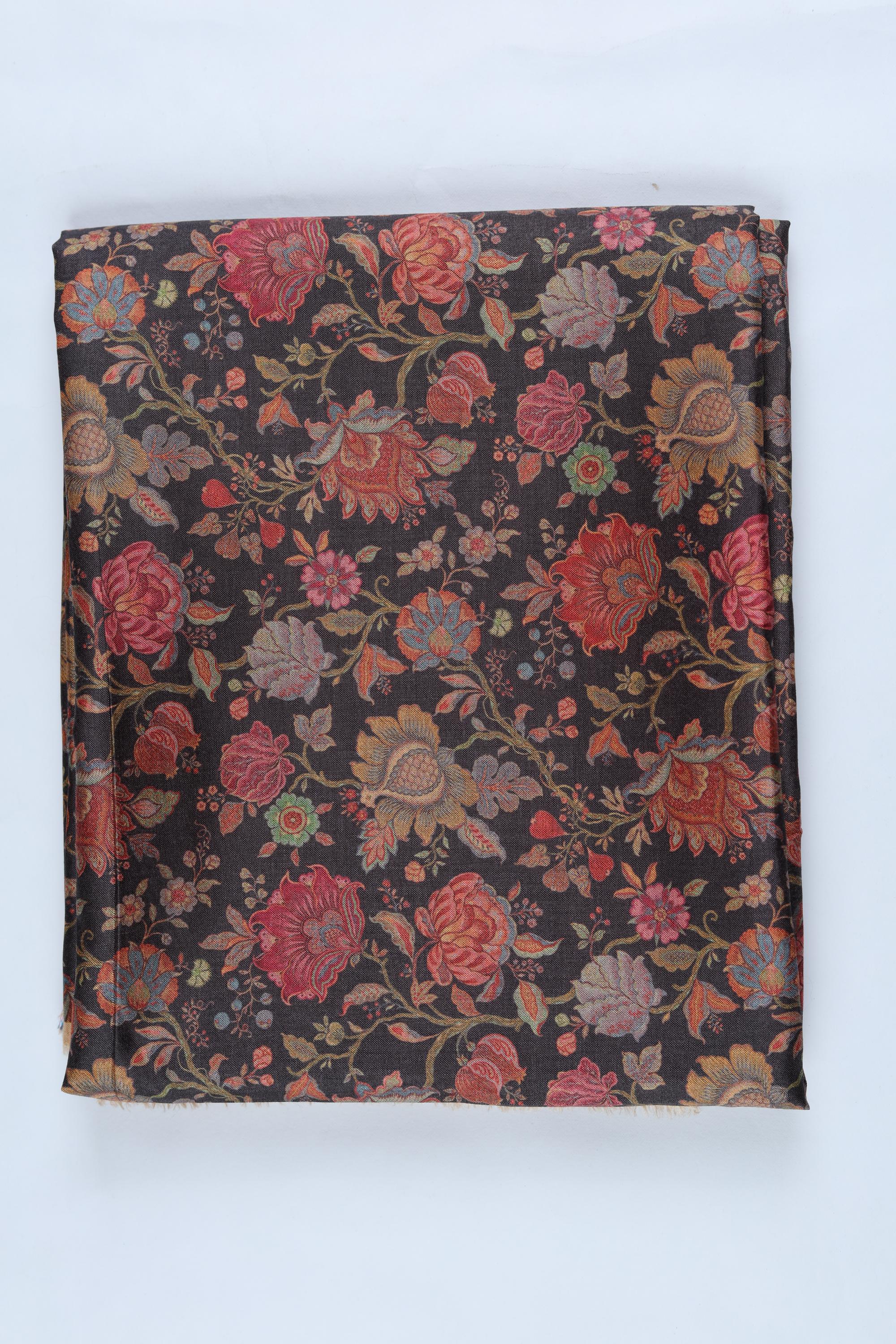 Blended Silk 3 Piece Unstitched Suit Set – Ethnic Craft-390