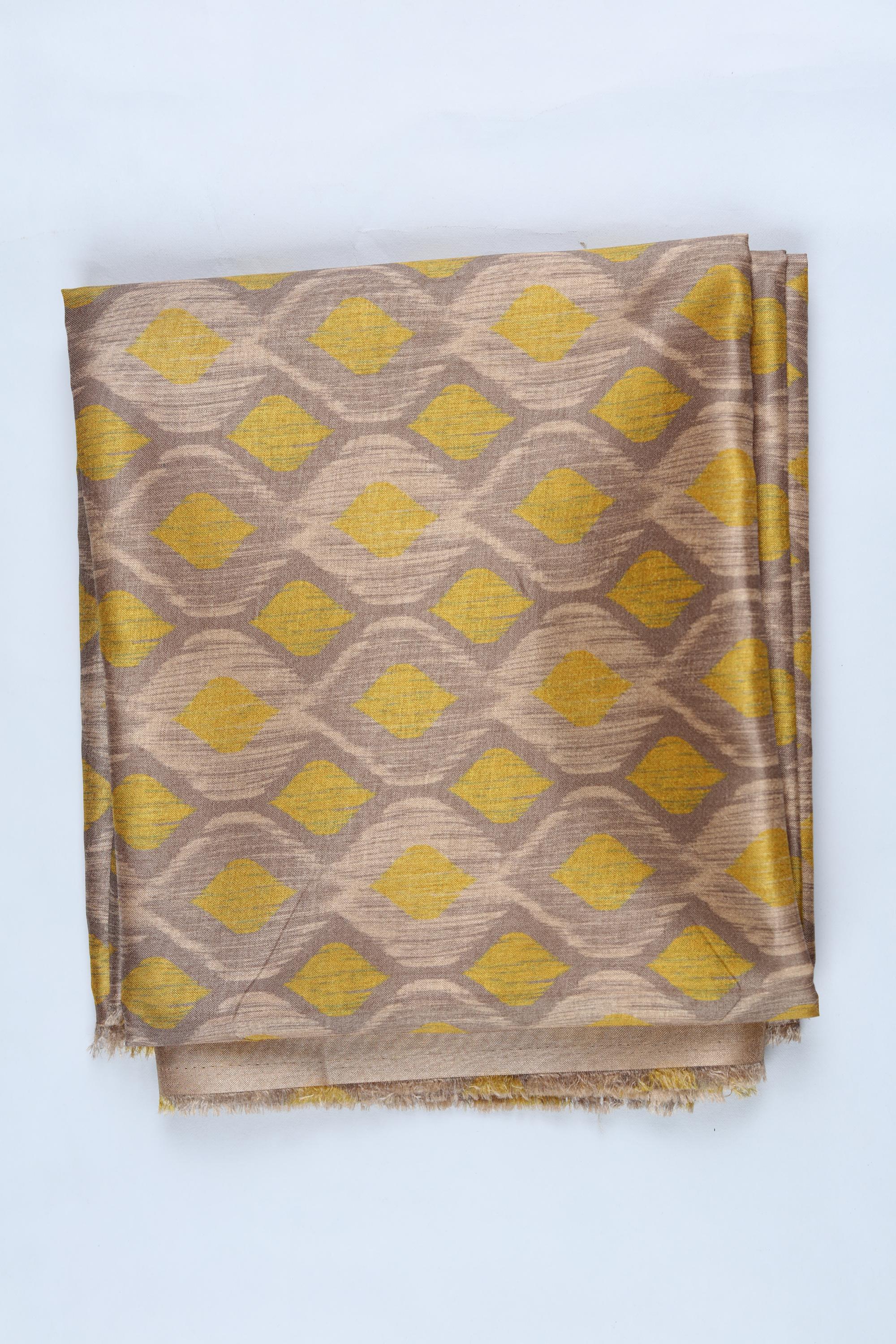 Blended Silk 3 Piece Unstitched Suit Set – Ethnic Craft400