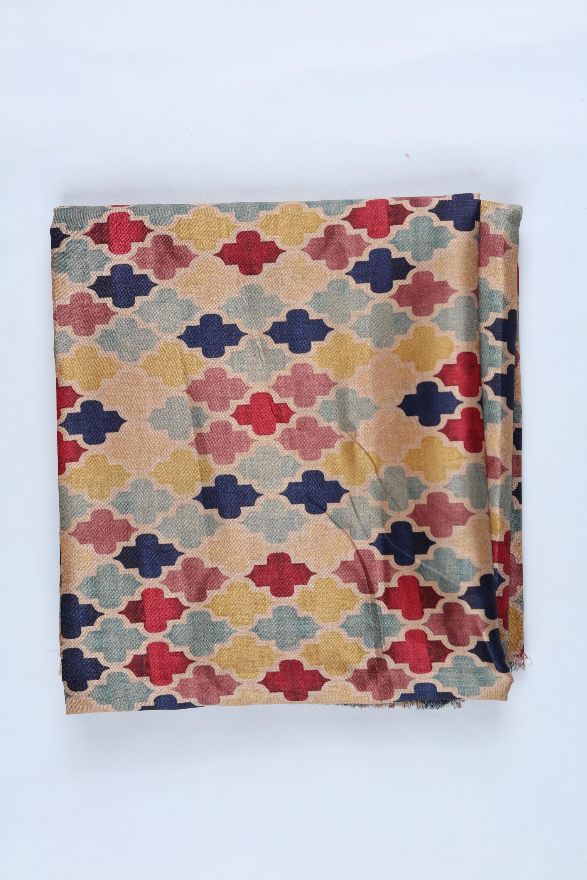 Blended Silk 3 Piece Unstitched Suit Set – Ethnic Craft402