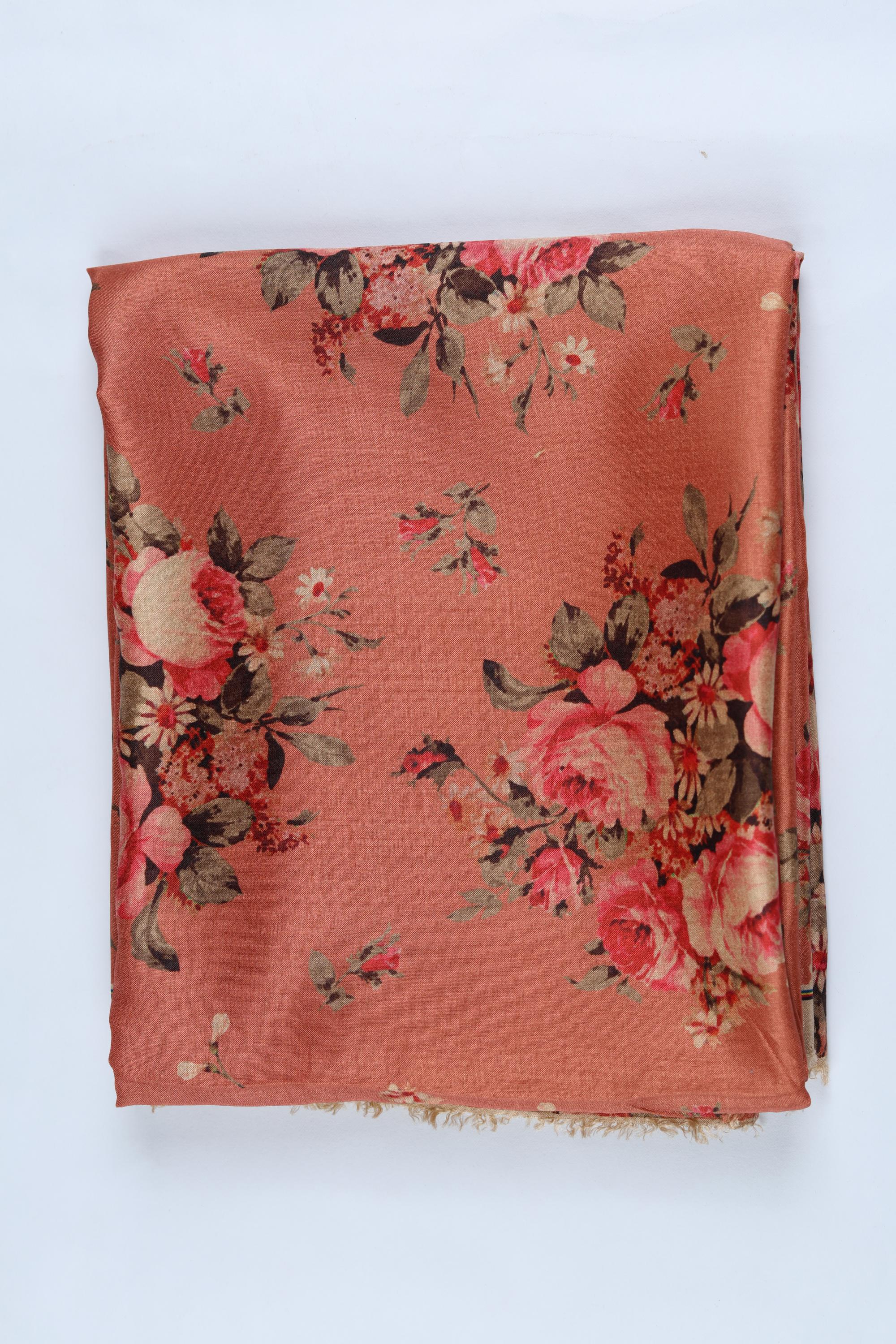 Blended Silk 3 Piece Unstitched Suit Set – Ethnic Craft-412