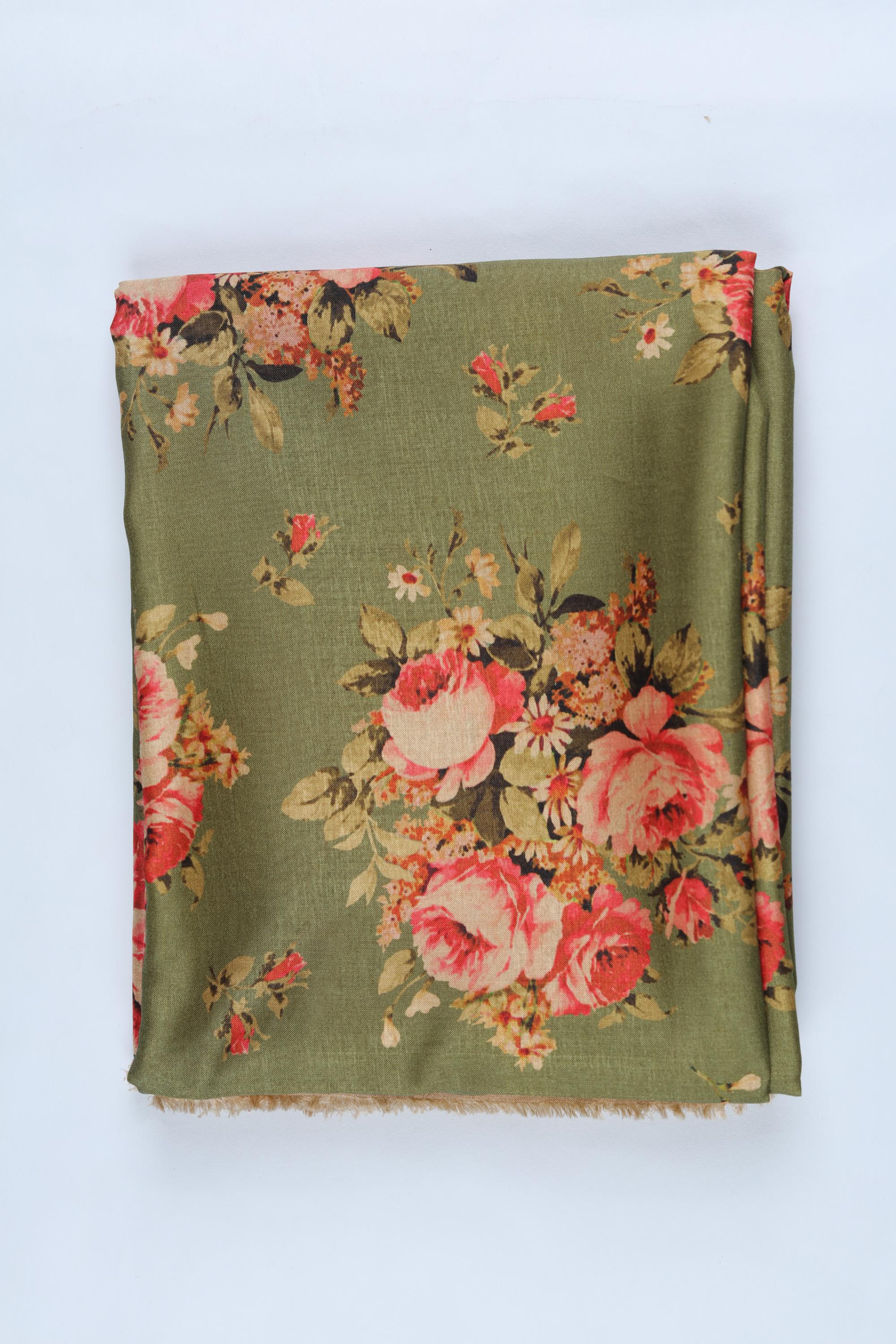 Blended Silk 3 Piece Unstitched Suit Set – Ethnic Craft404