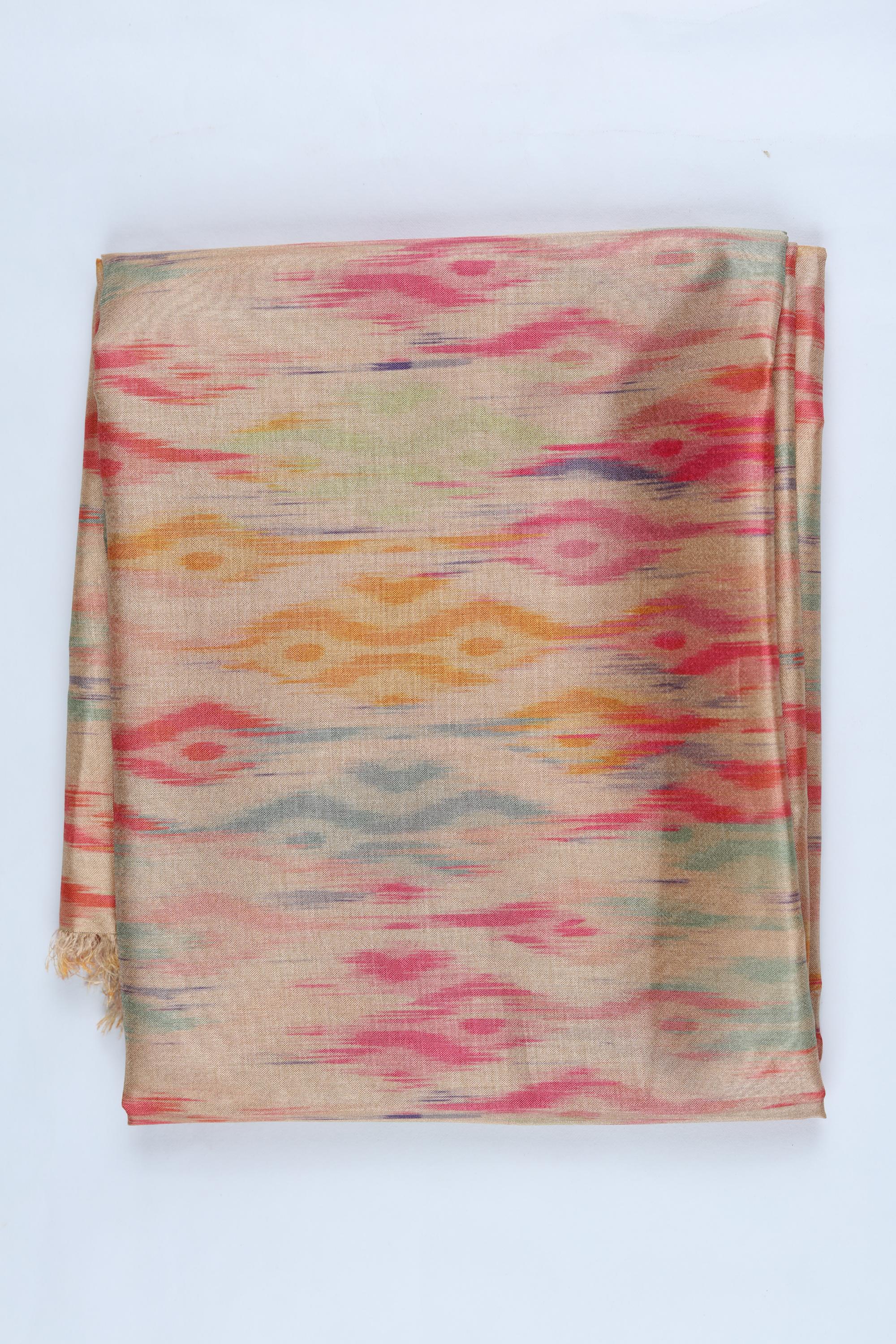 Blended Silk 3 Piece Unstitched Suit Set – Ethnic Craft408