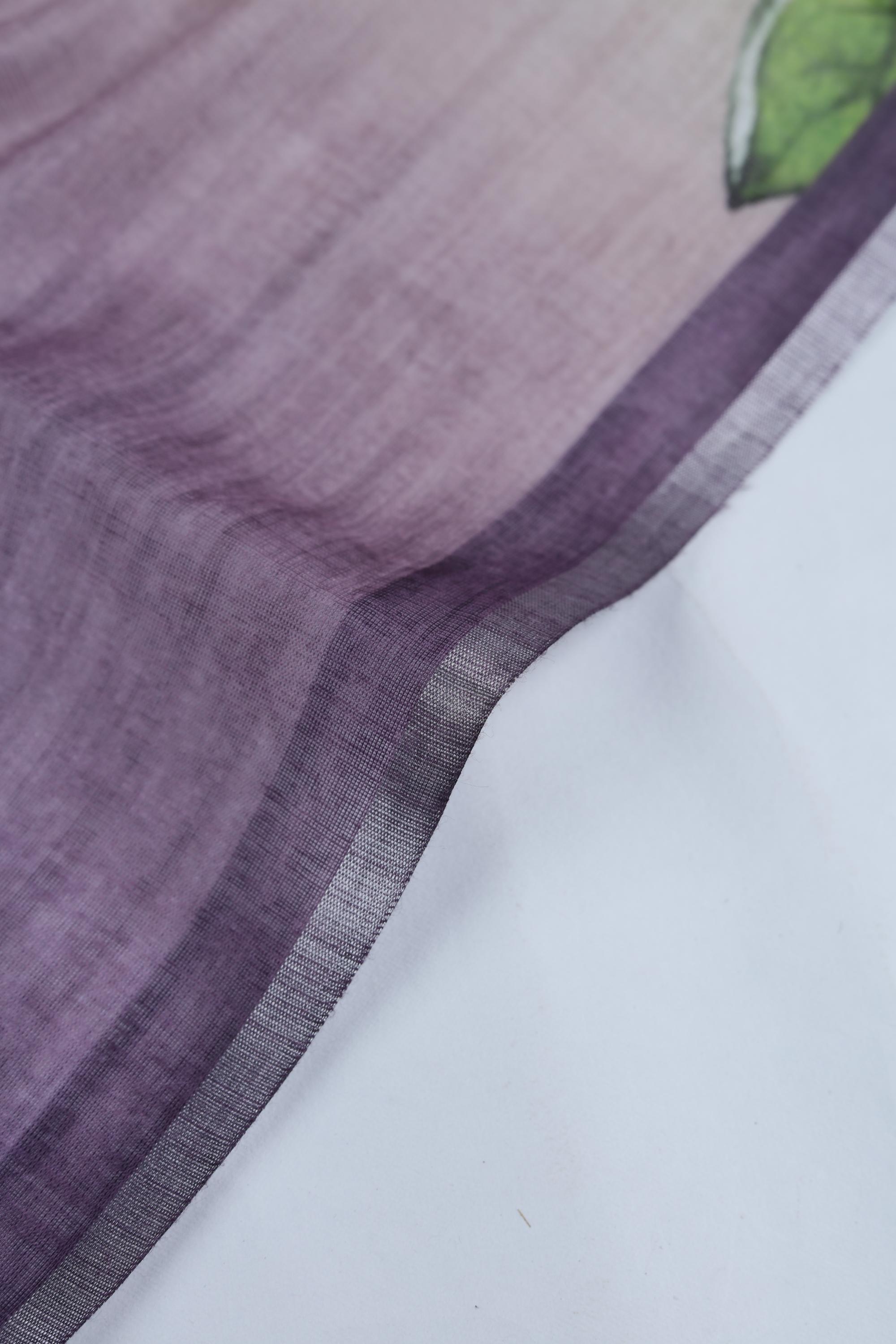 Blended Silk 3 Piece Unstitched Suit Set – Elegant Embroidery-415