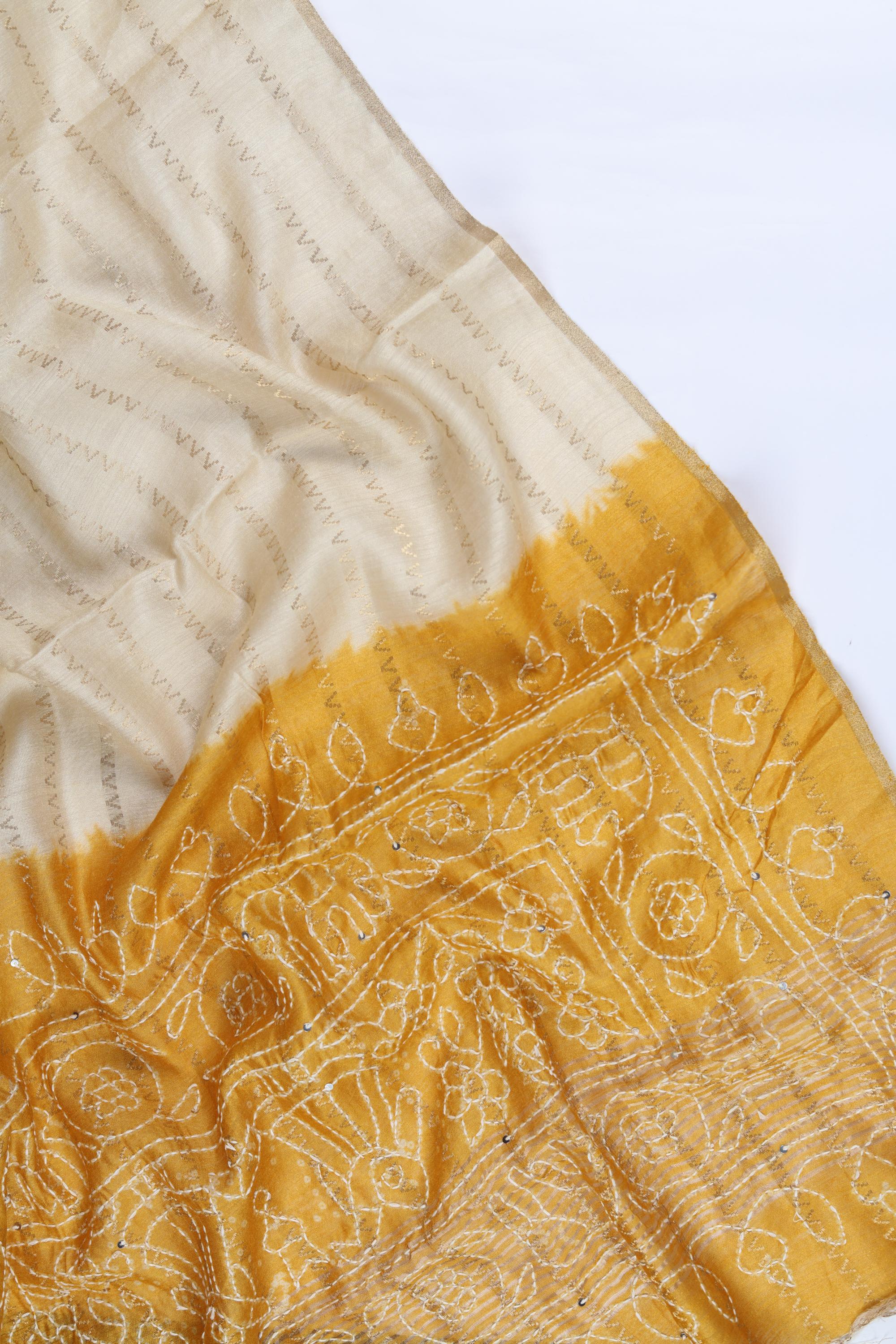 Malai Cotton 3 Piece Unstitched Set - Traditional Weave 432