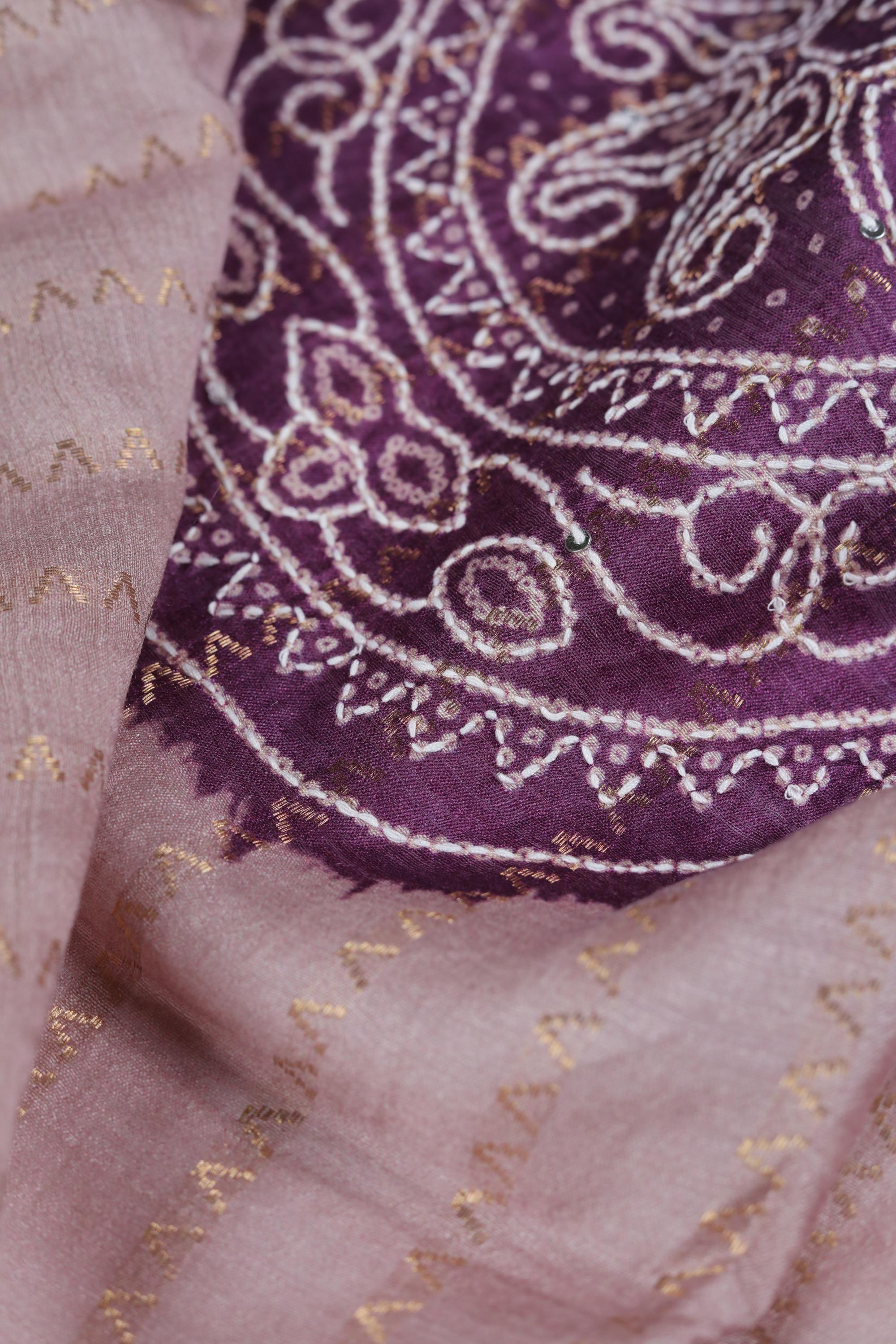 Malai Cotton 3 Piece Unstitched Set - Traditional Weave 432