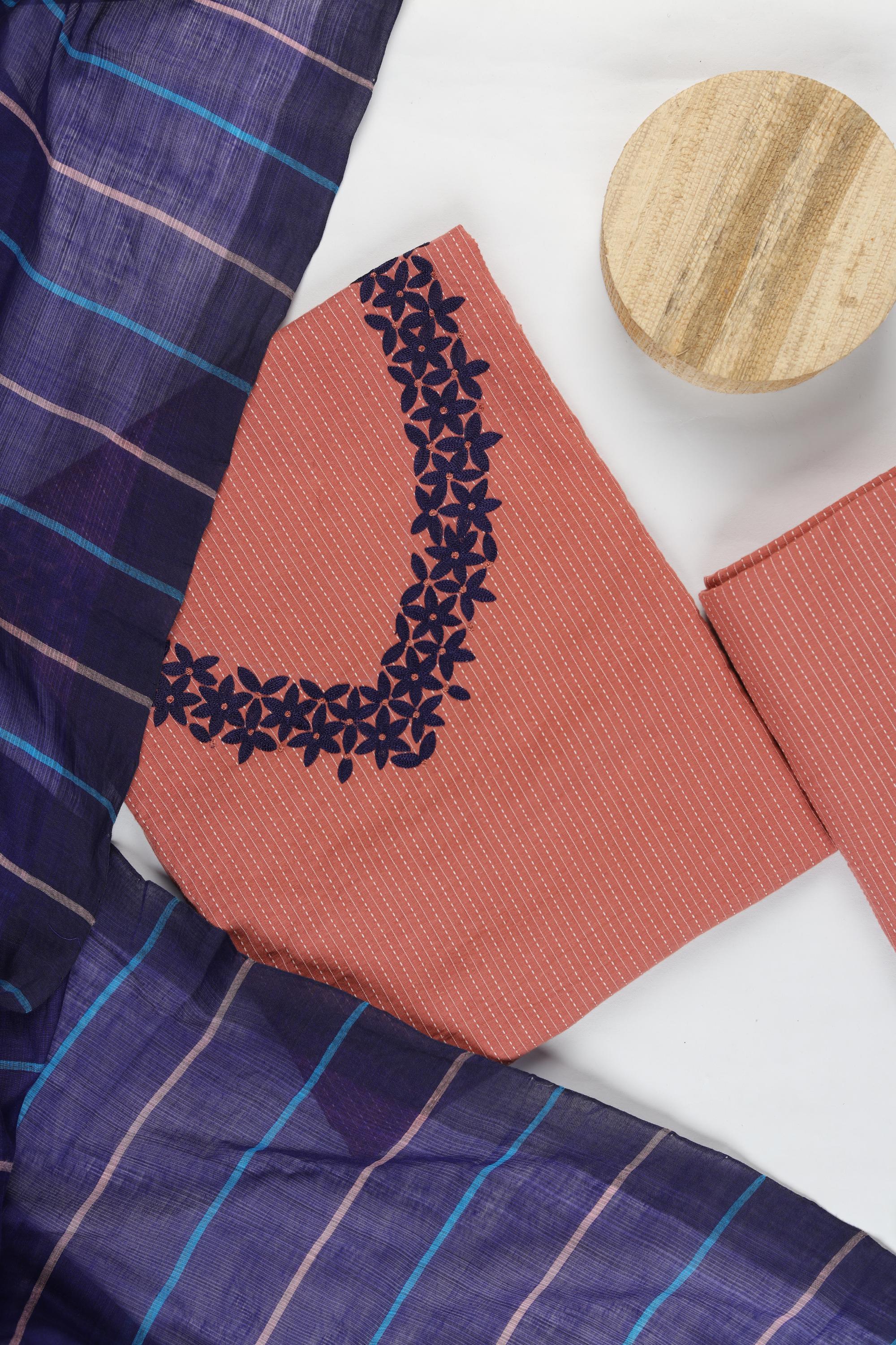 embroidered Cotton Set-10