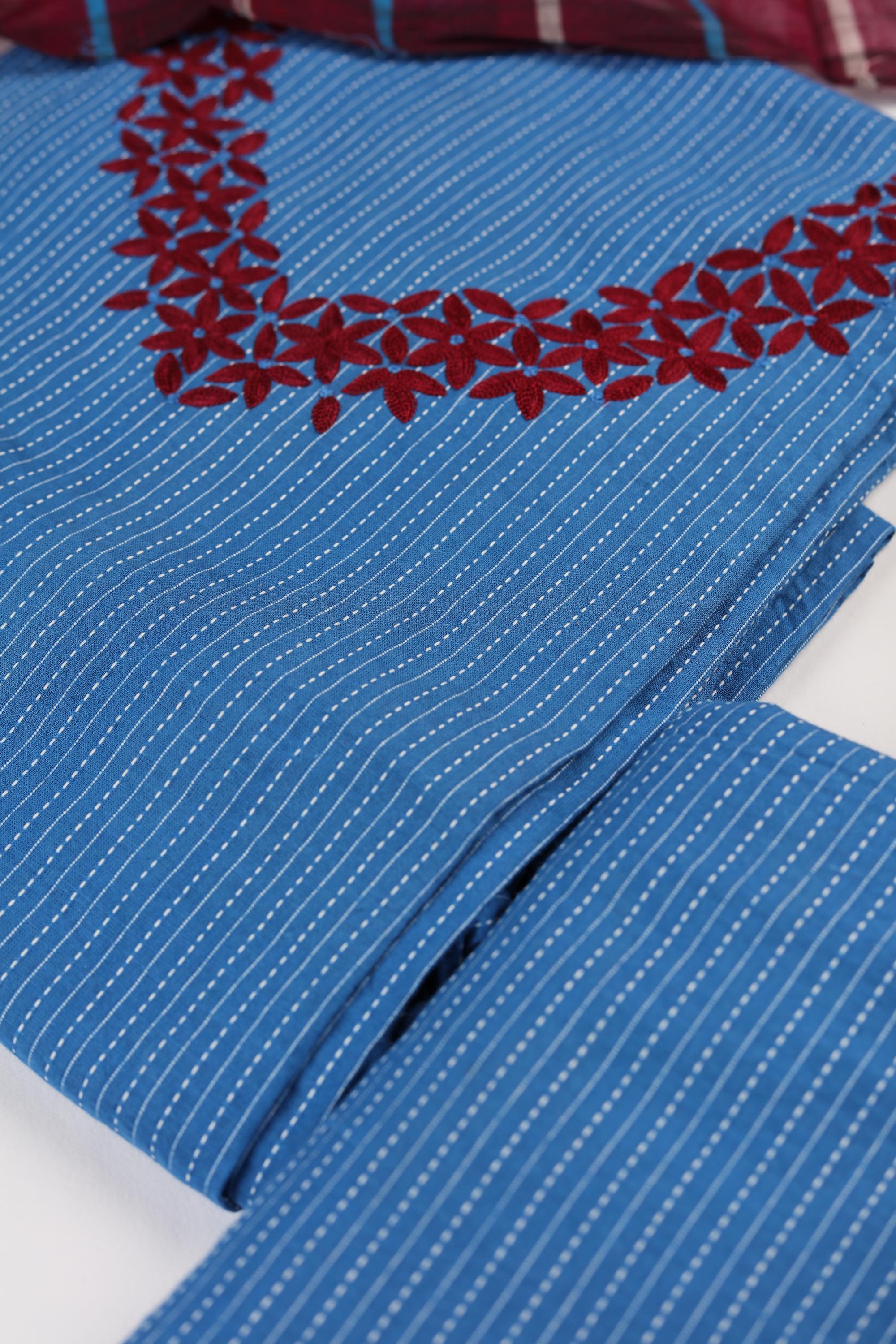 embroidered Cotton Set-11