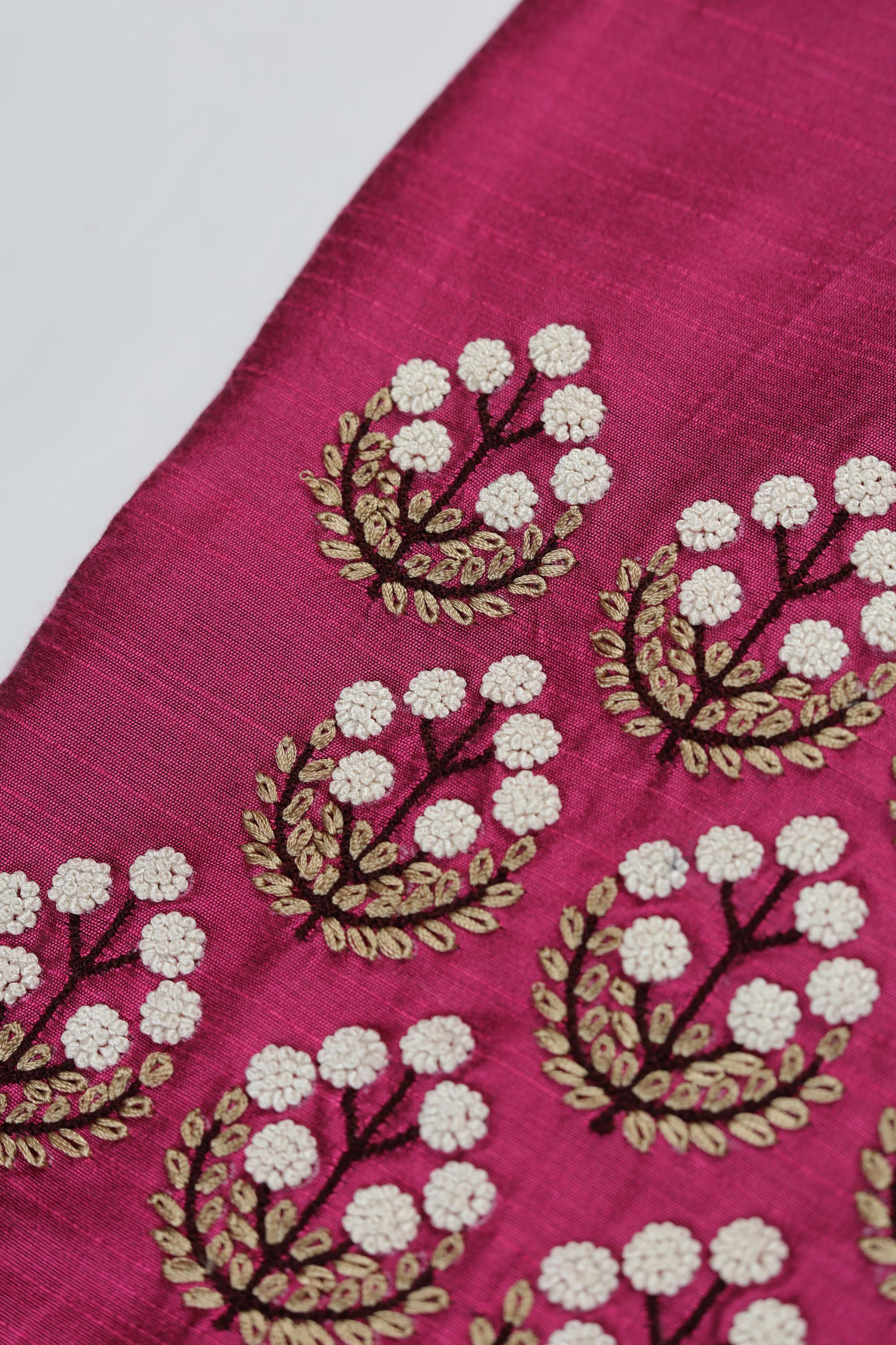 embroidered Cotton Silk  Set-12