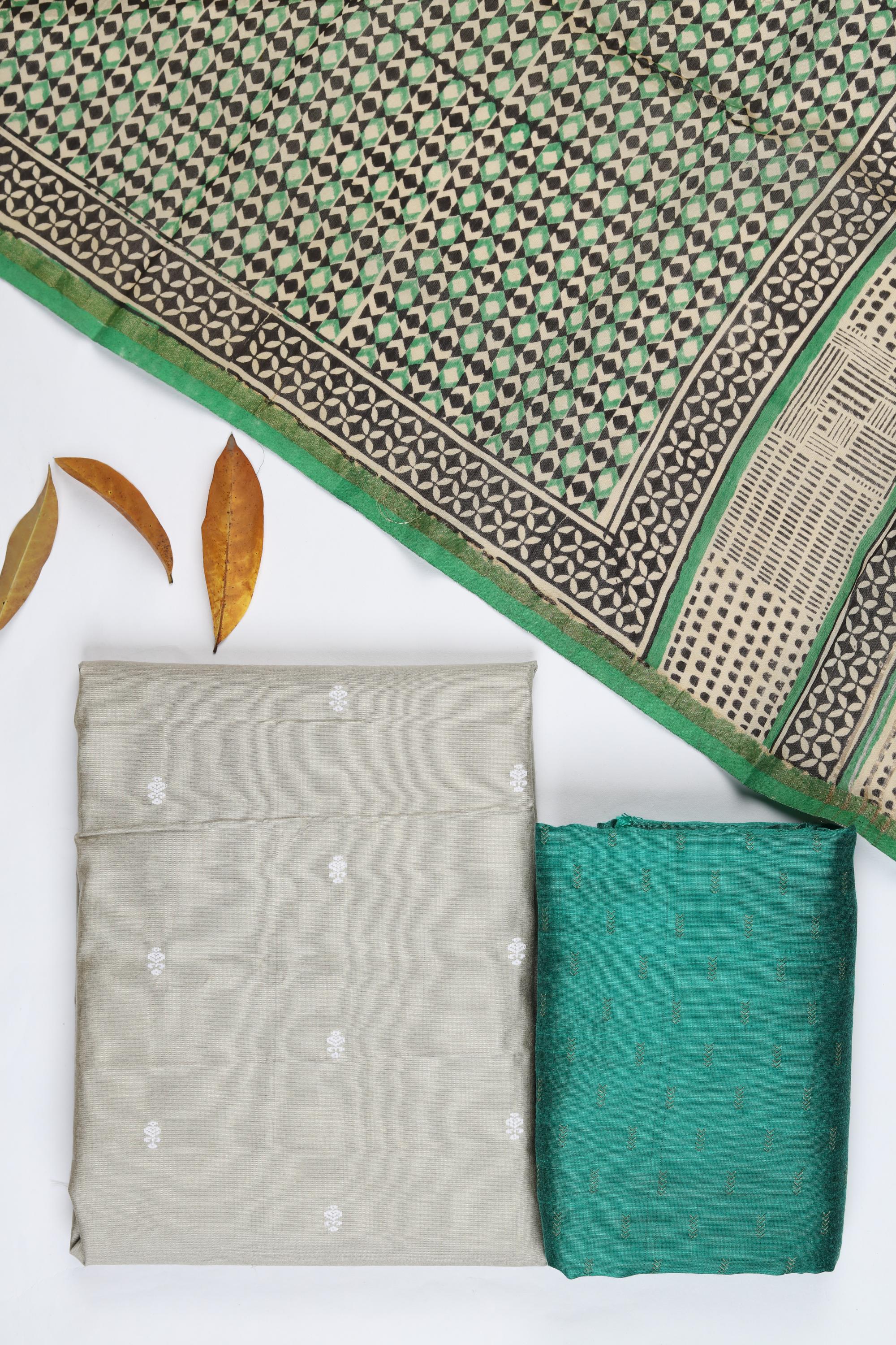 Cotton Silk  Set -010