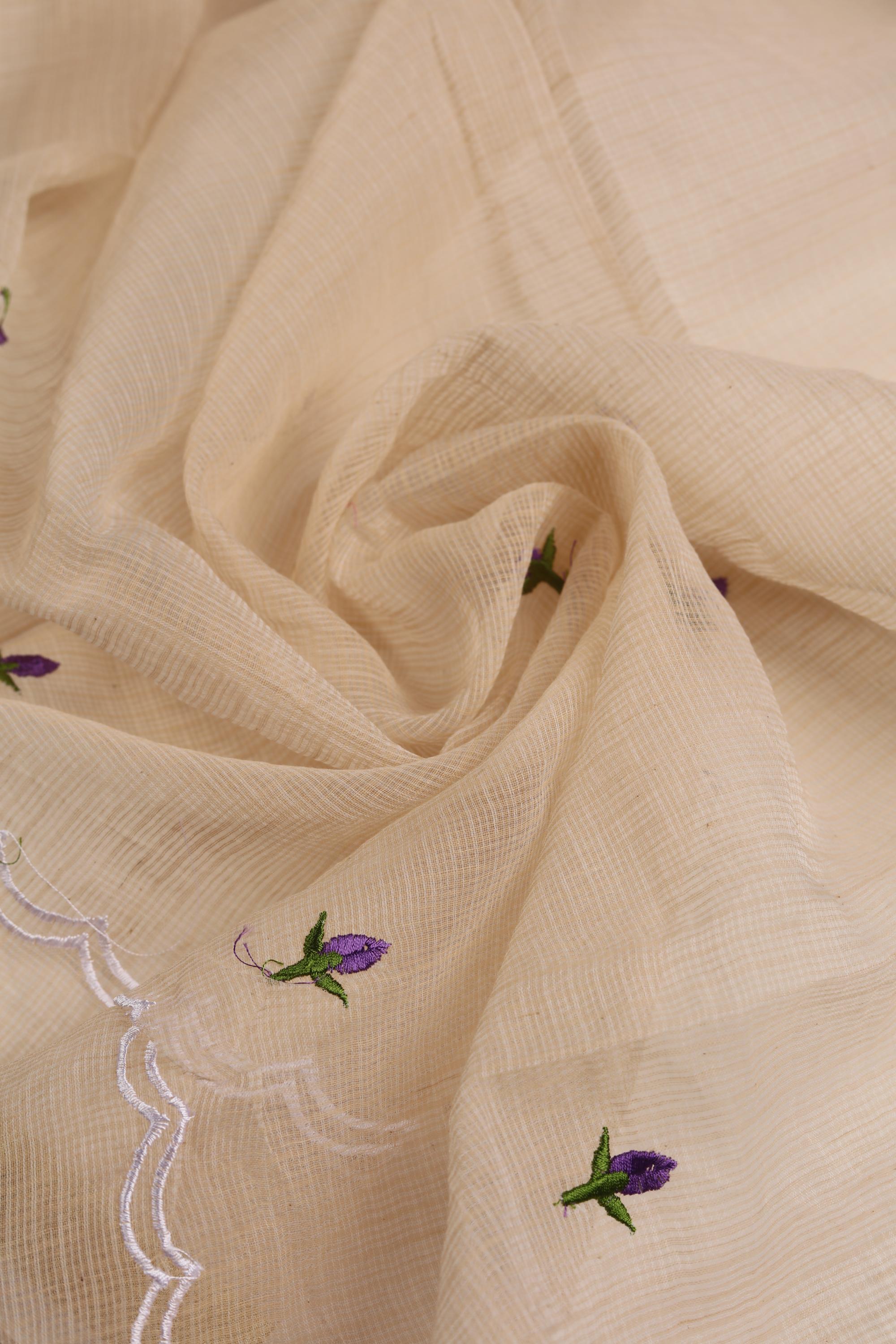 ELEGANT KOTA TOP AND DUPATTA SET WITH COTTON SILK BOTTOM-4