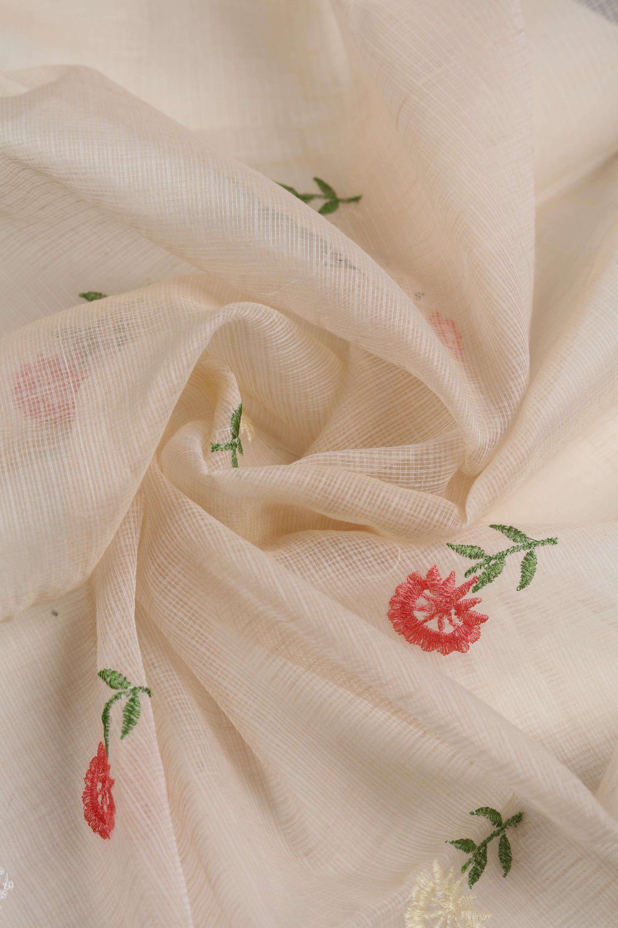 ELEGANT KOTA TOP AND DUPATTA SET WITH COTTON SILK BOTTOM-5