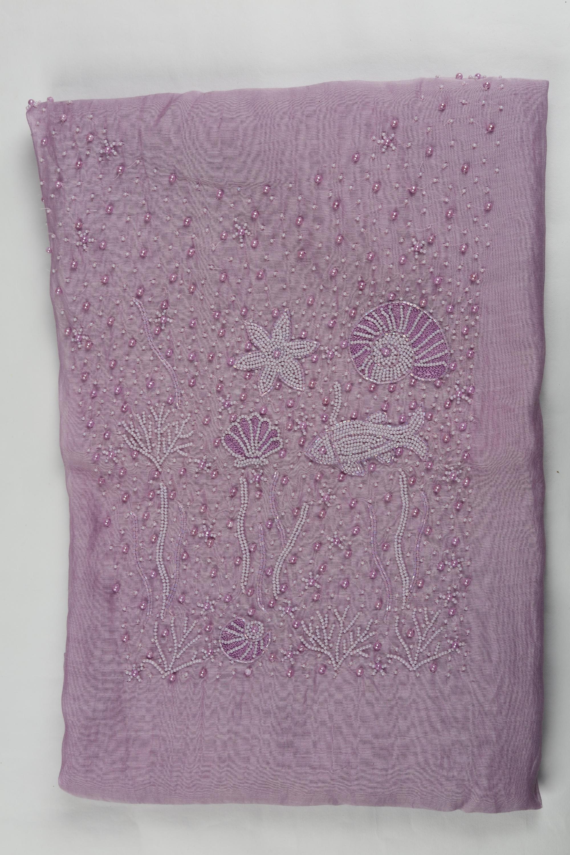 Embroidered Chanderi Set -2