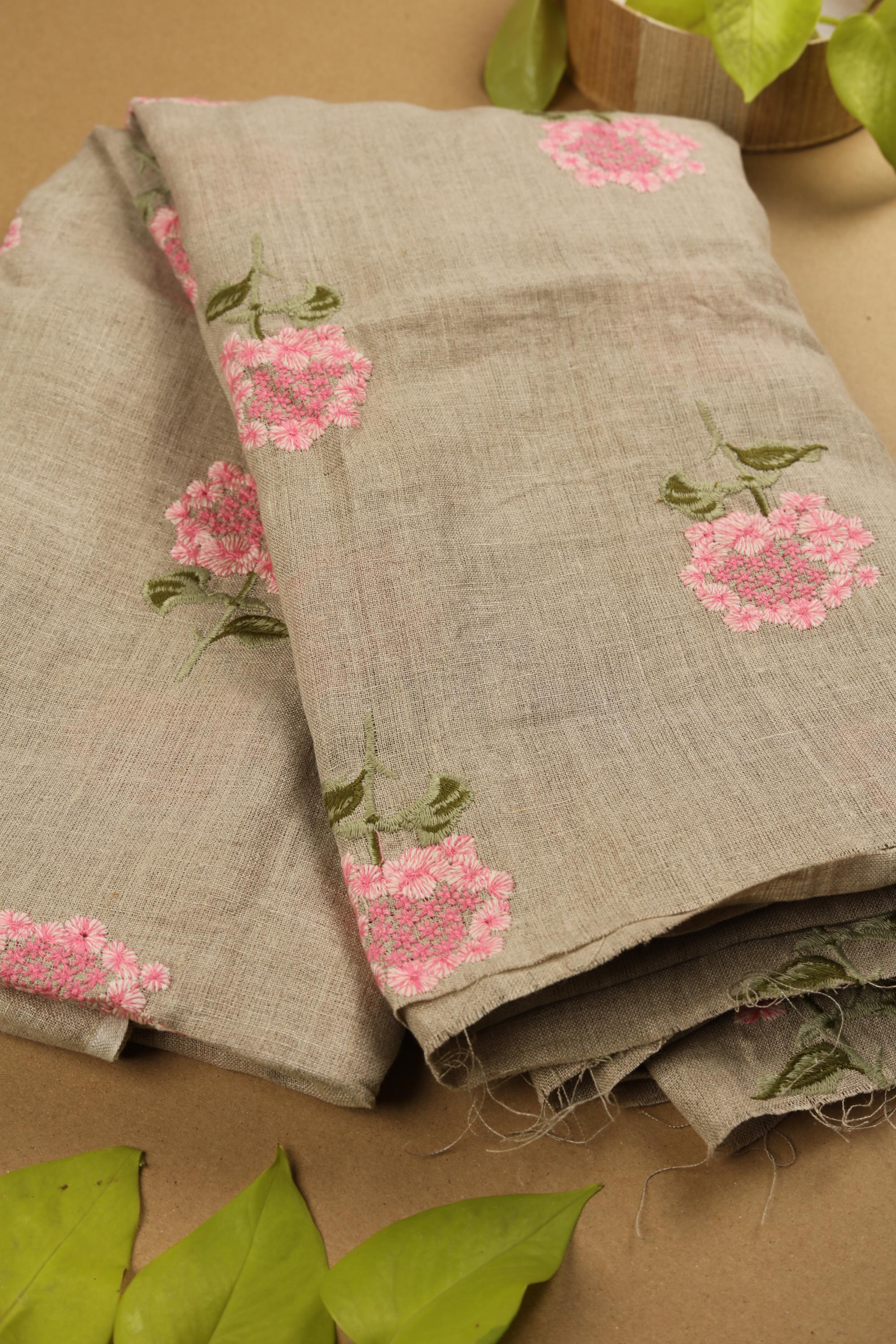 Embroidered Top Fabric-95