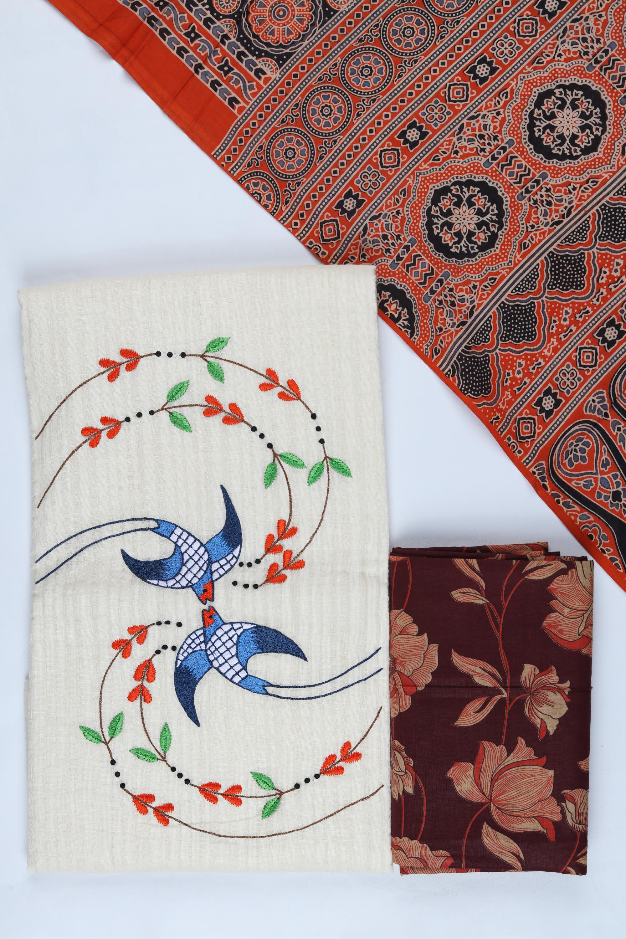 Embroidered Cotton set