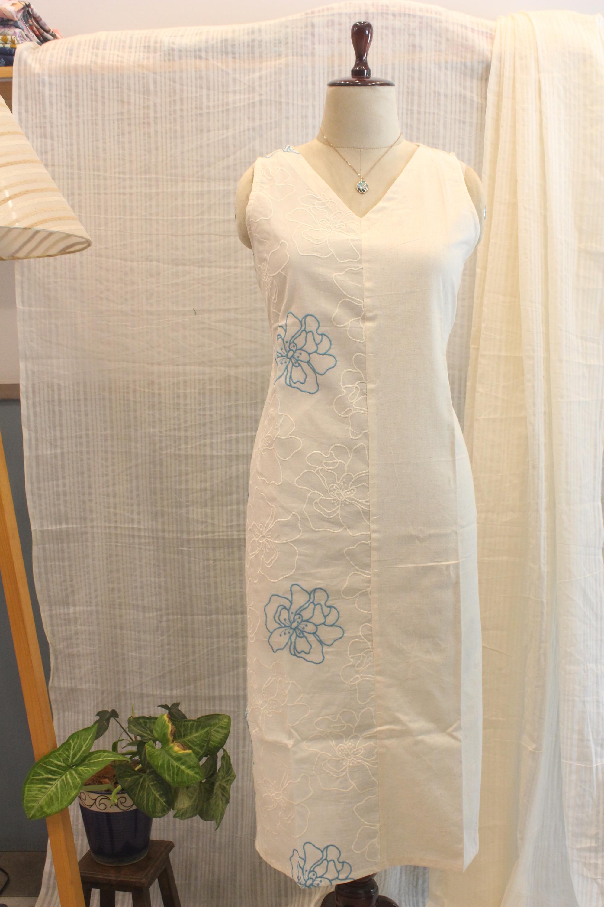 Cotton Ready-to-Wear Kurta - Elegant Ethnic Design RMK-26-034