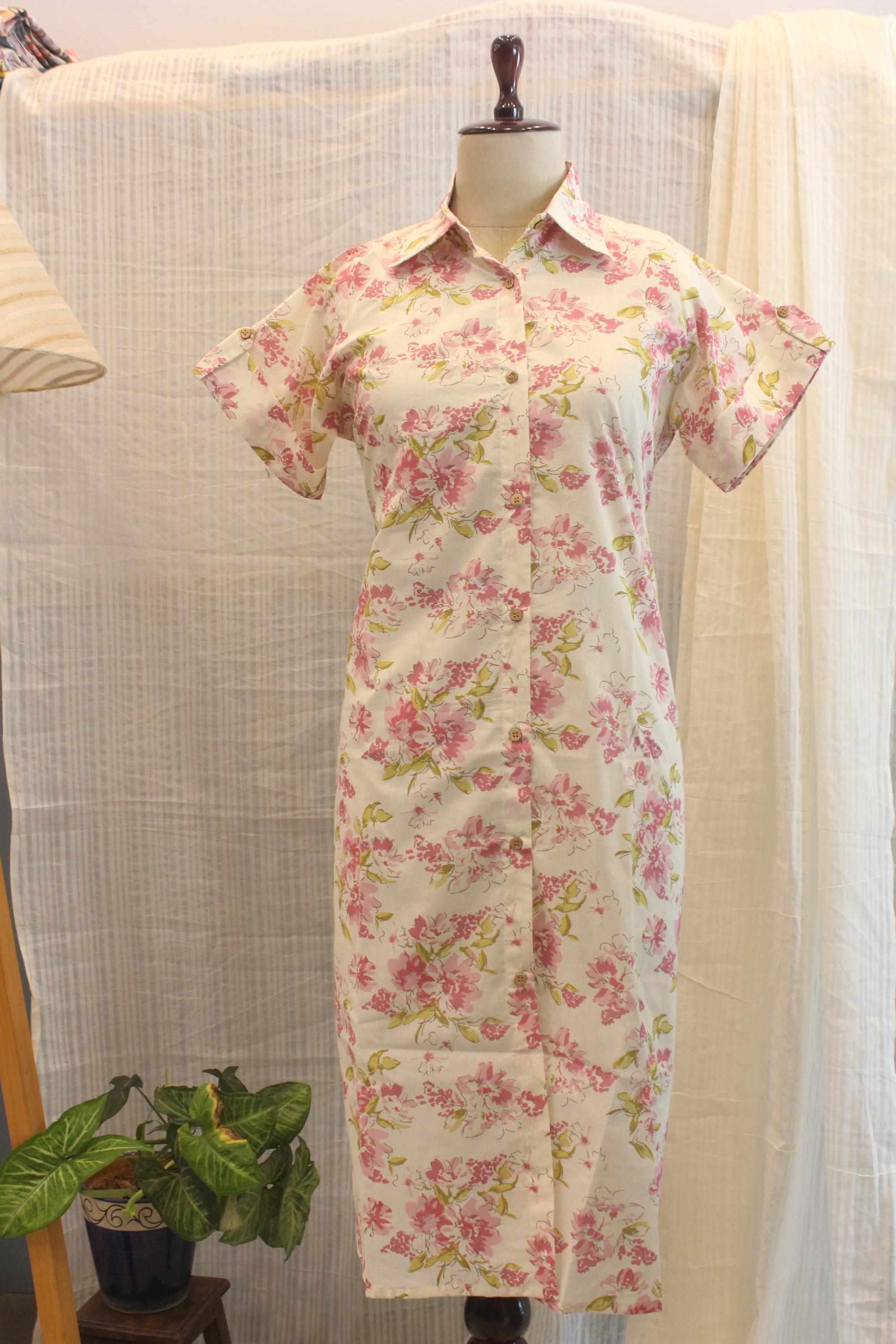 Cotton Ready-to-Wear Kurta - Elegant Ethnic Design RMK-26-033