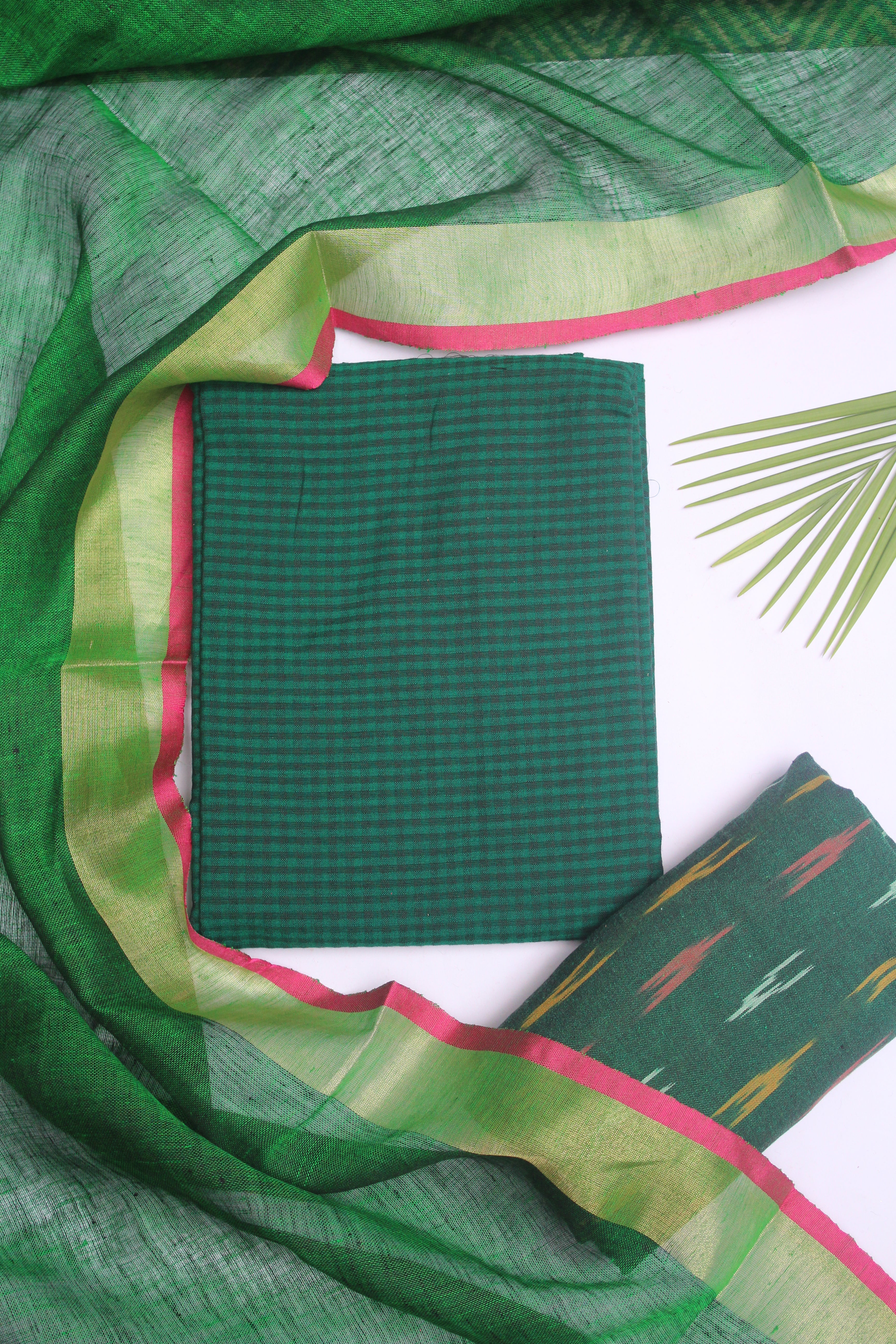 Cotton 3 Piece Unstitched Set -89