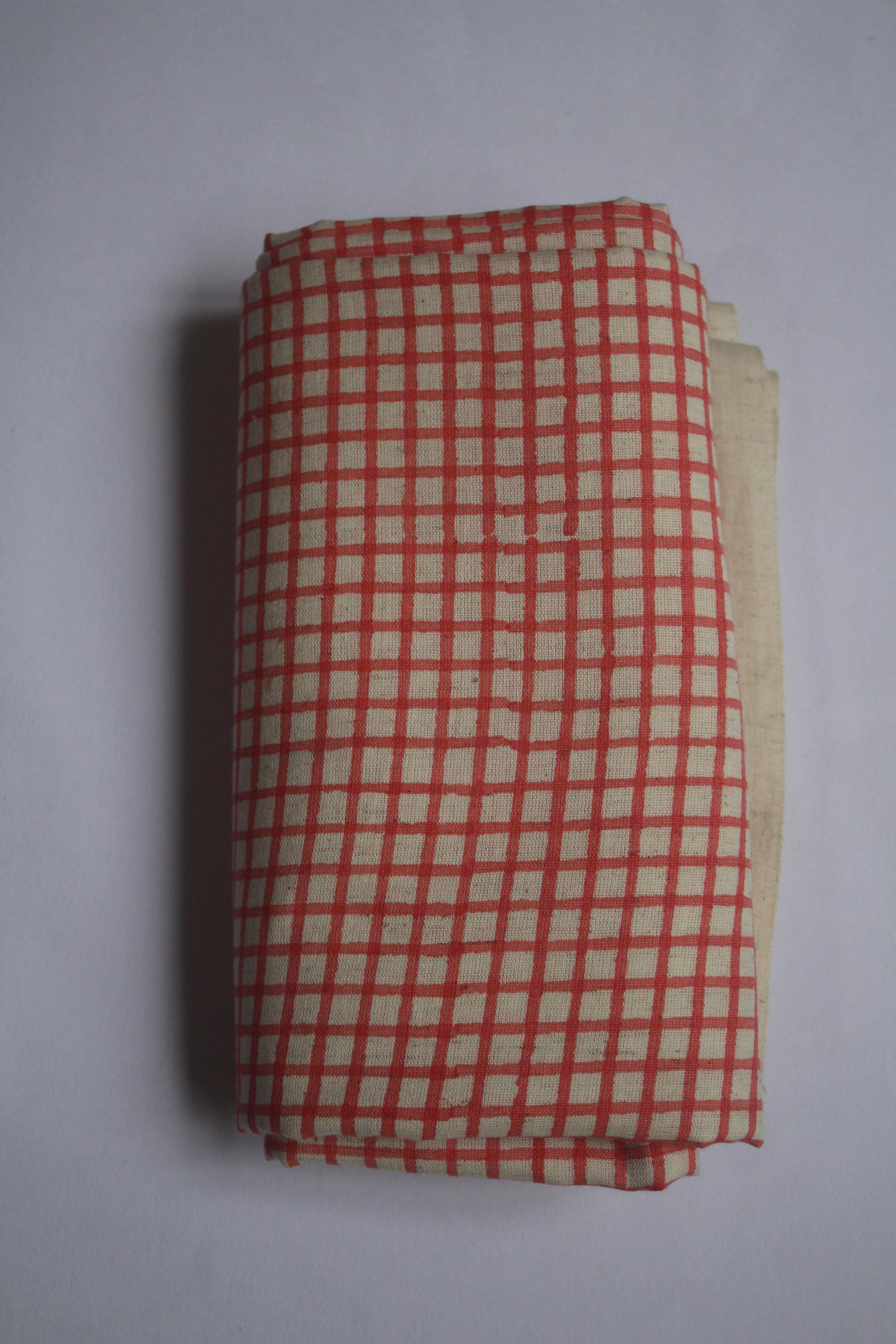 Cotton 3 Piece Unstitched Set -102