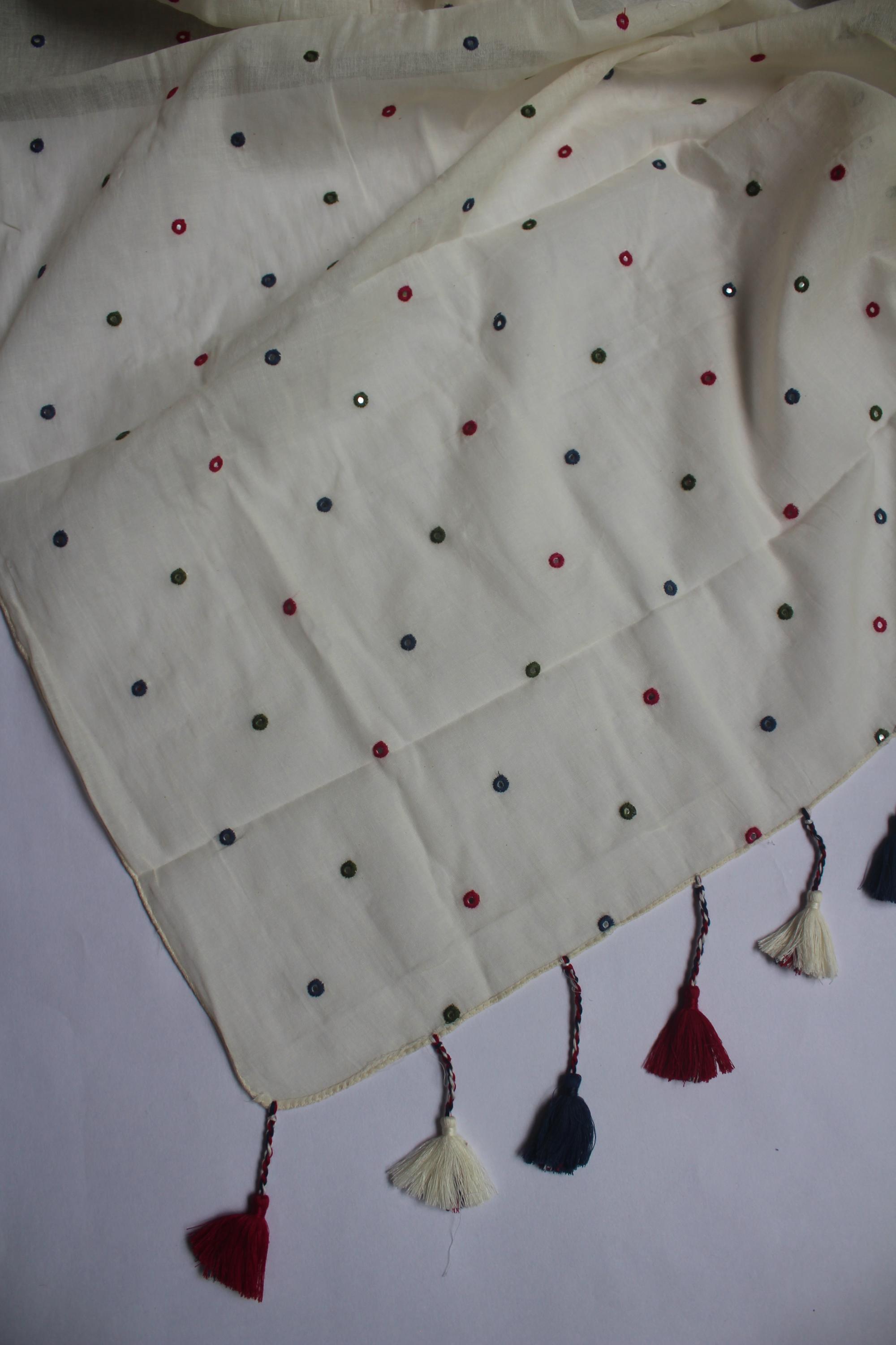 Cotton 3 Piece Unstitched Set -104