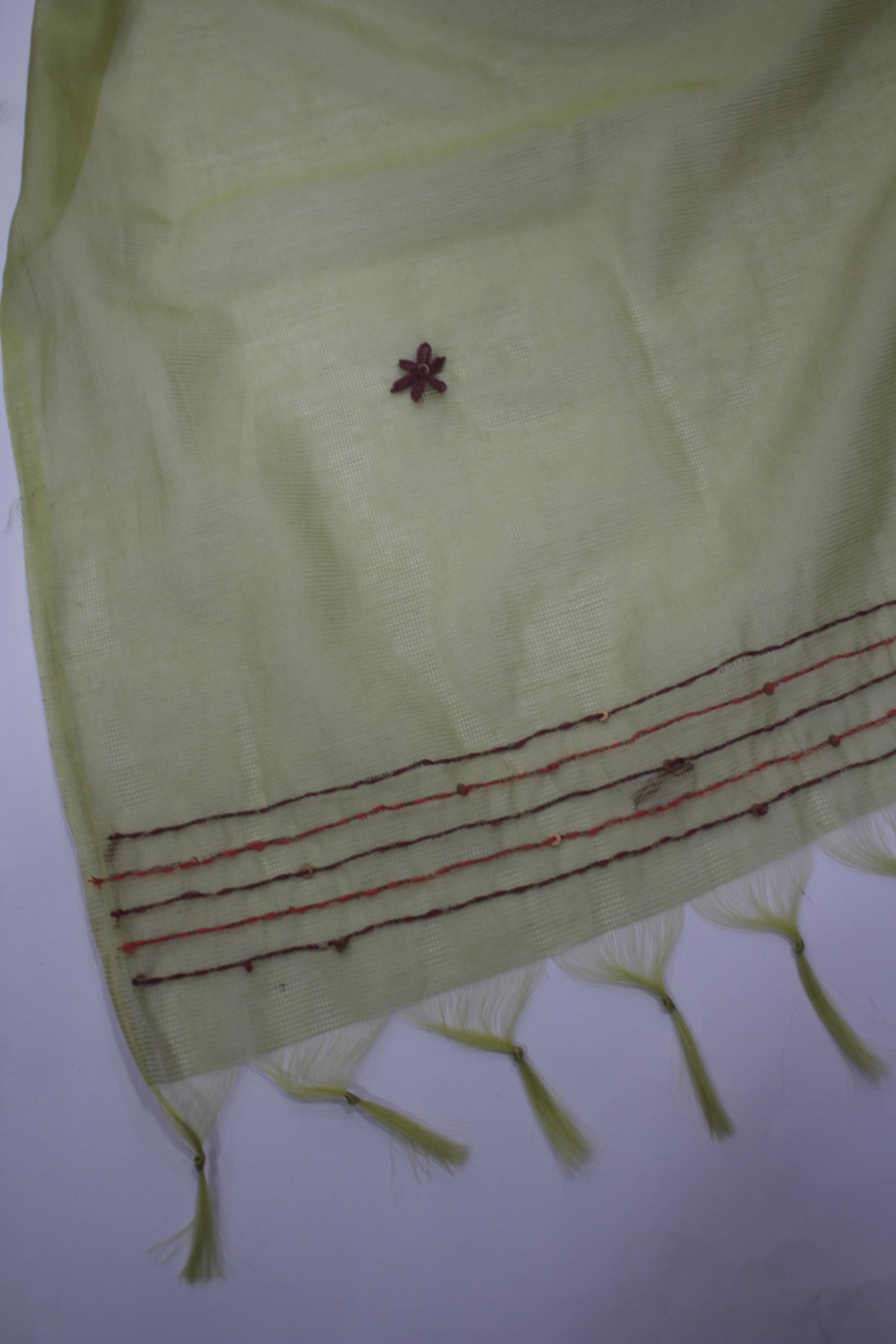 Kota 3 Piece Unstitched Set -110