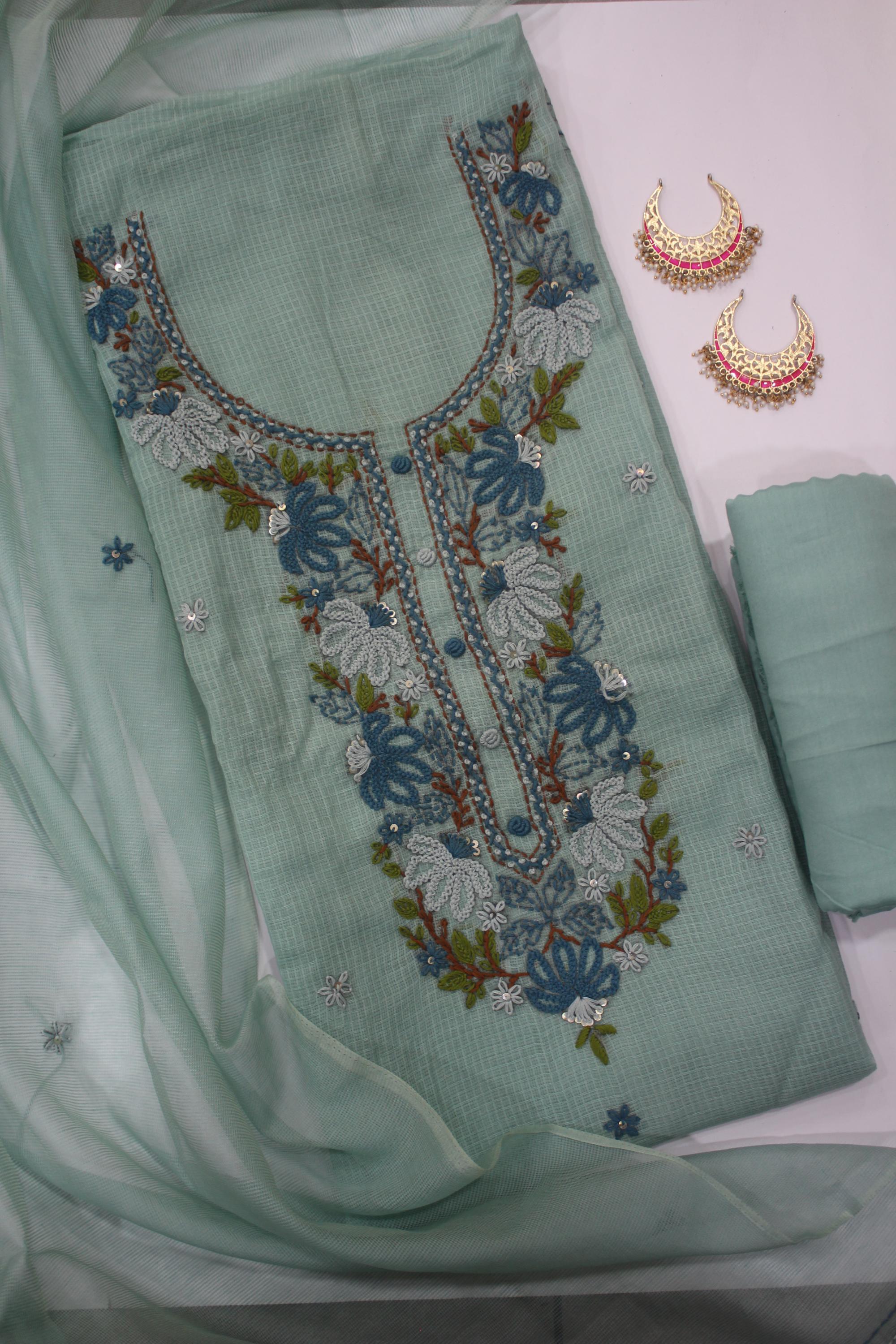Kota 3 Piece Unstitched Set -113