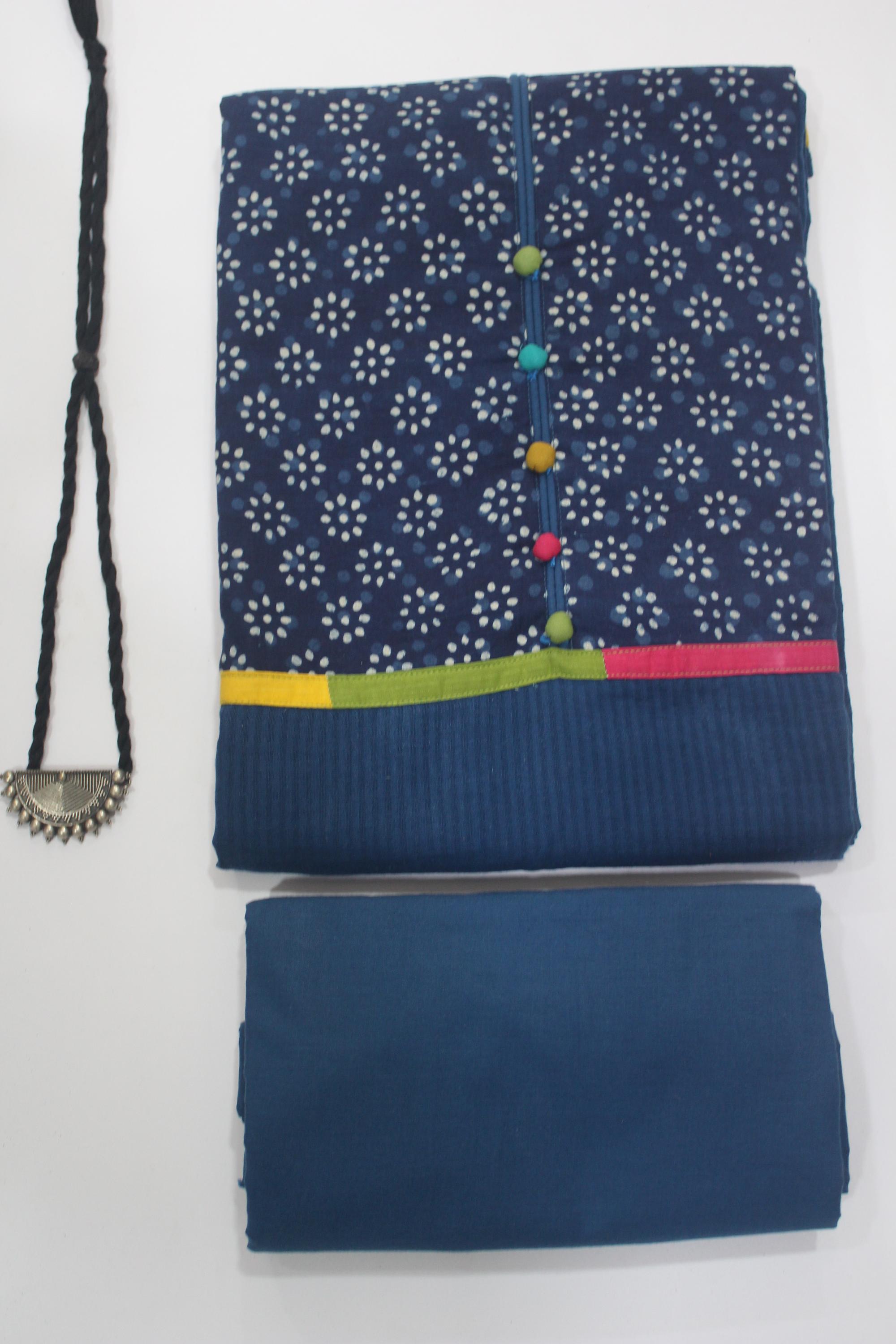Cotton 3 Piece Unstitched Set -140