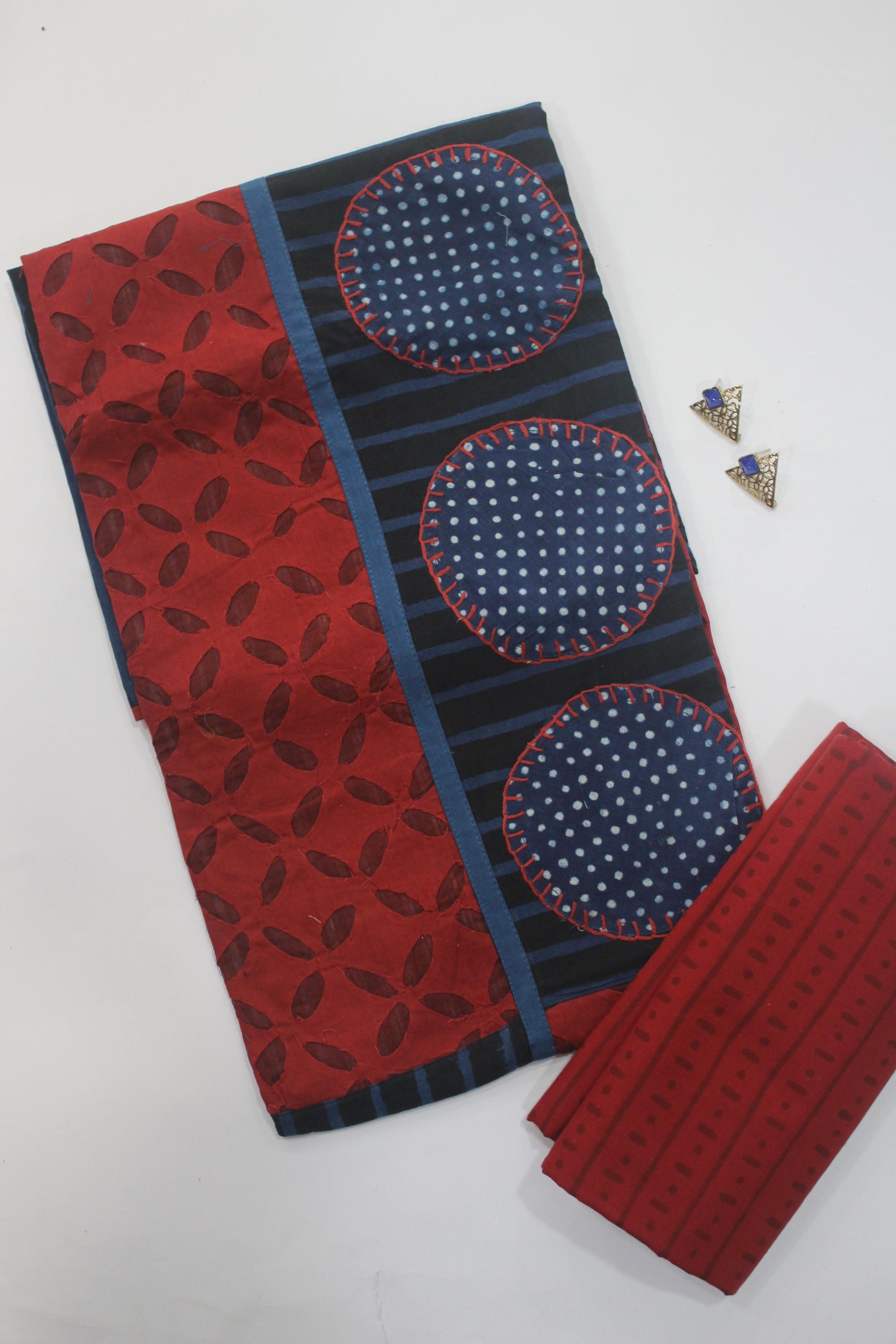 Cotton 3 Piece Unstitched Set -147