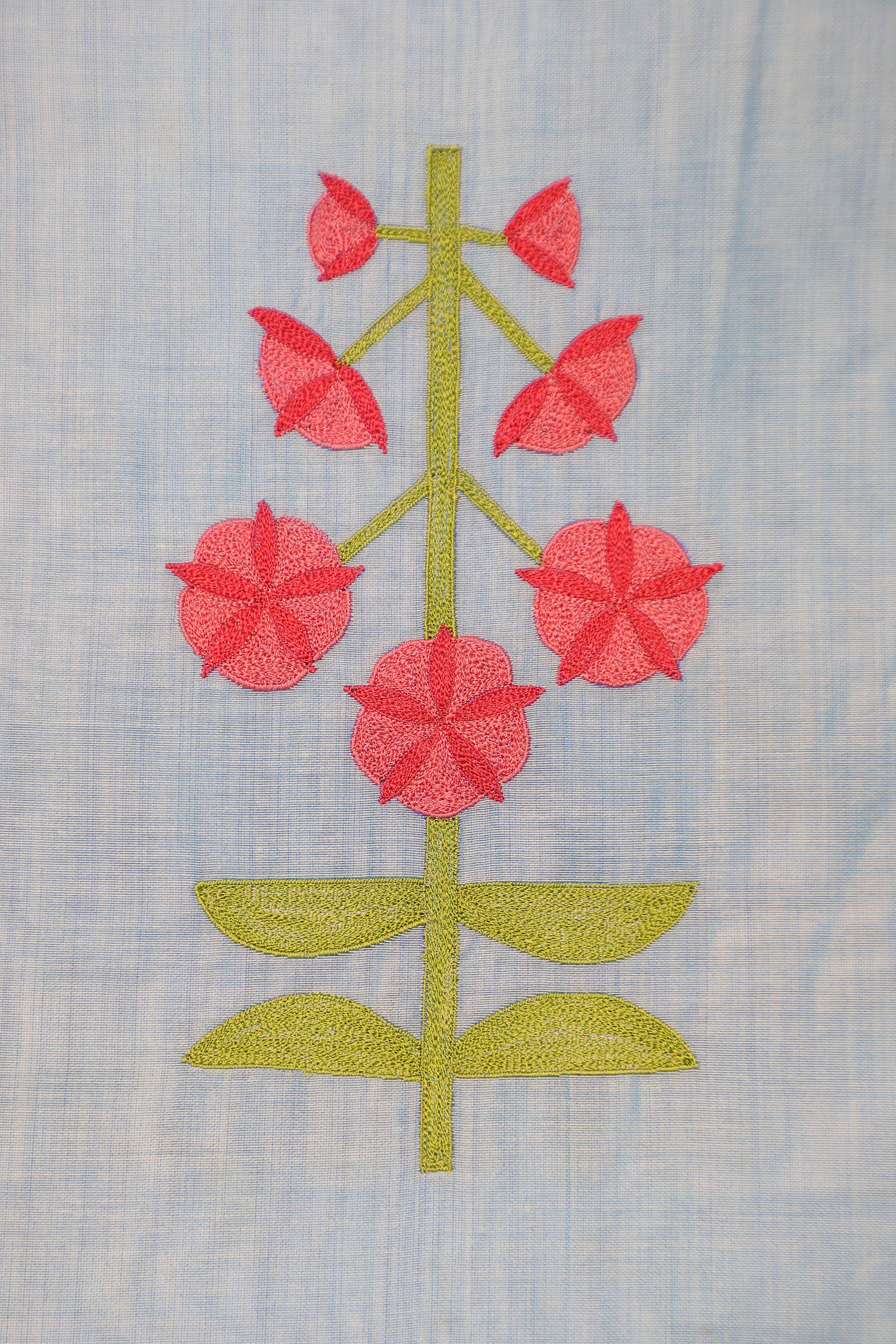 Cotton Silk 3 Piece Unstitched Set -15