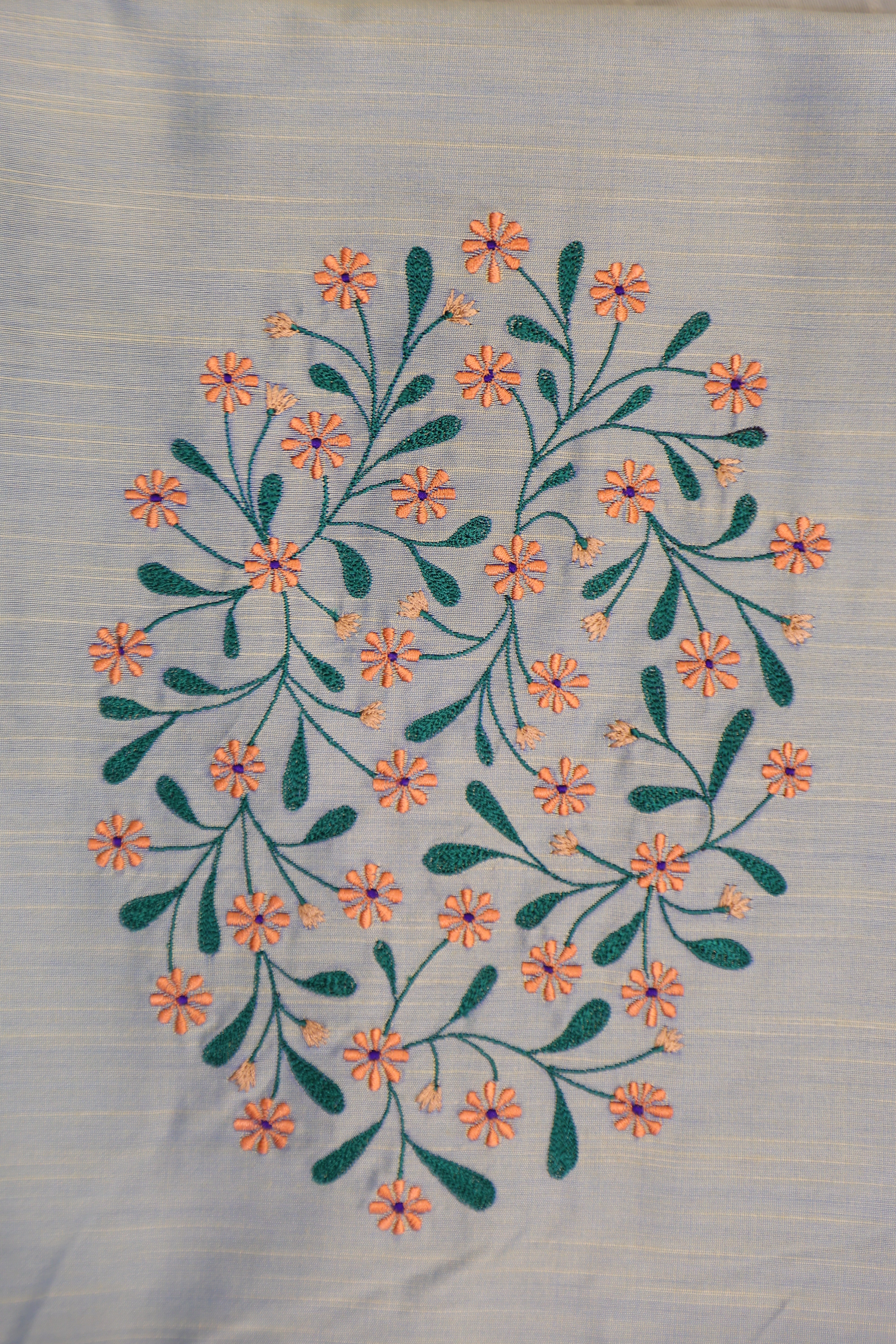 Cotton Silk 3 Piece Unstitched Set -19