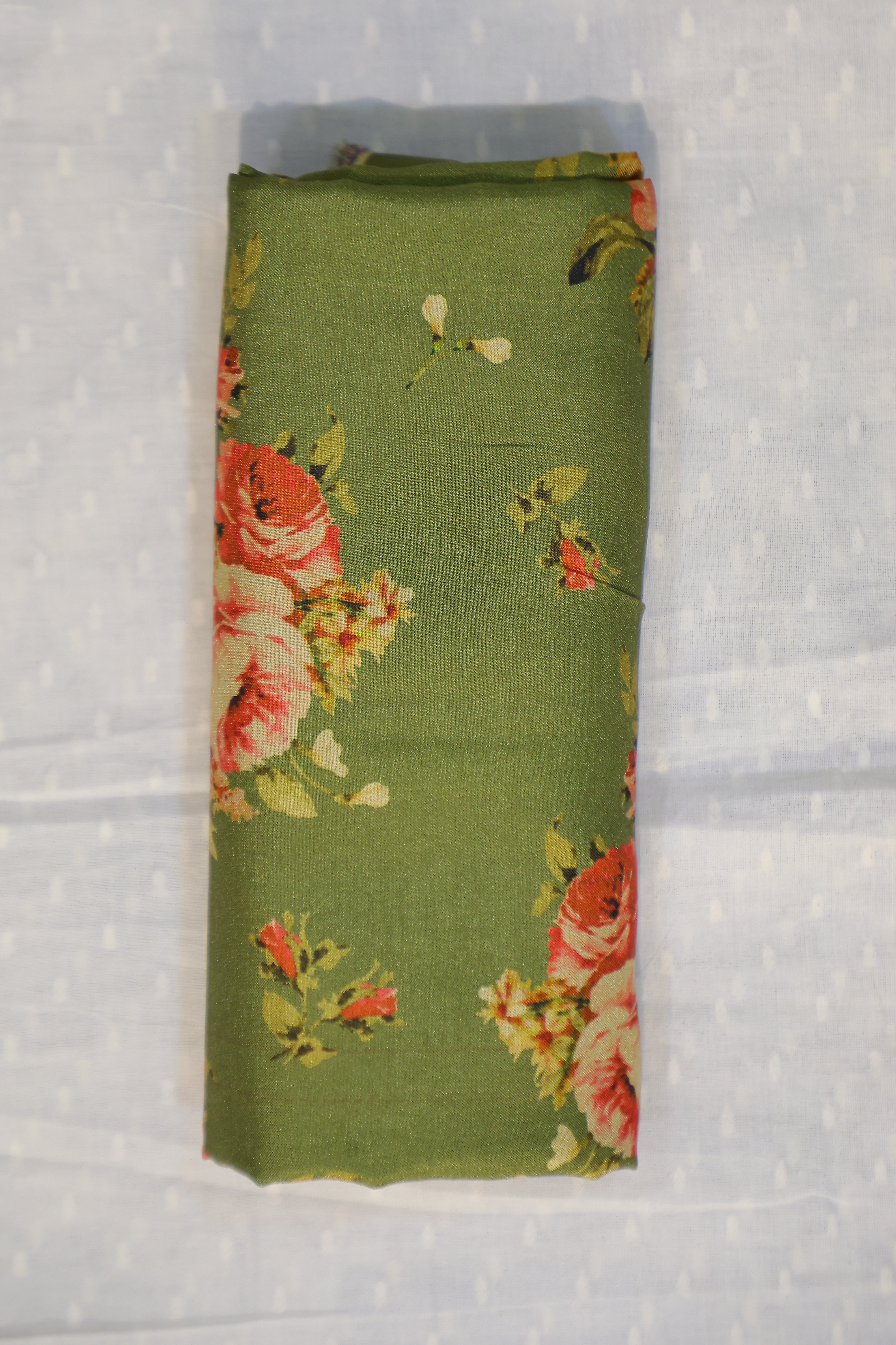 Cotton Silk 3 Piece Unstitched Set -23