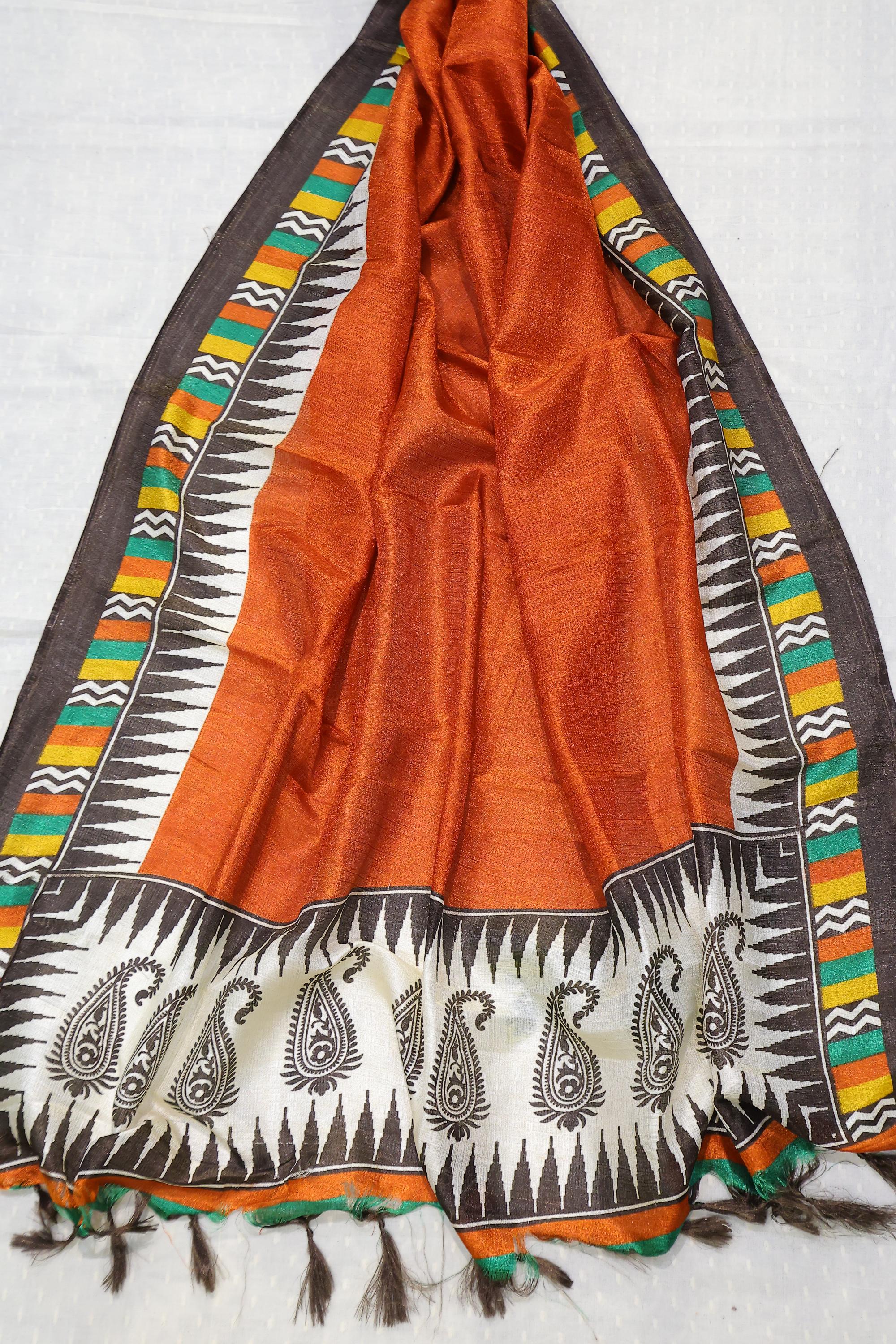 Cotton Silk 3 Piece Unstitched Set -26