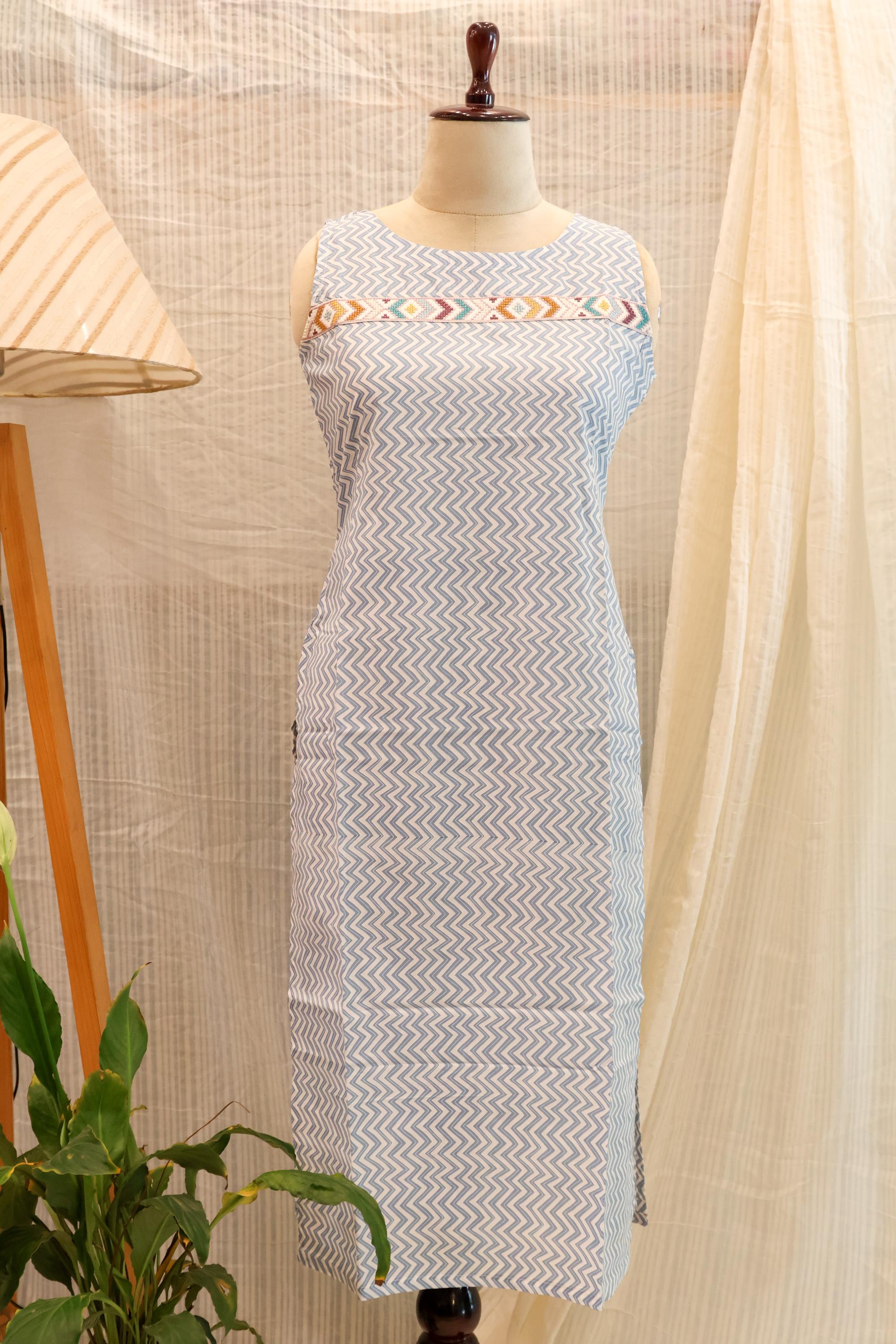 Classic  Cotton Kurti Ready-to-Wear – Elegant Ethnic Design RMK 26001-A